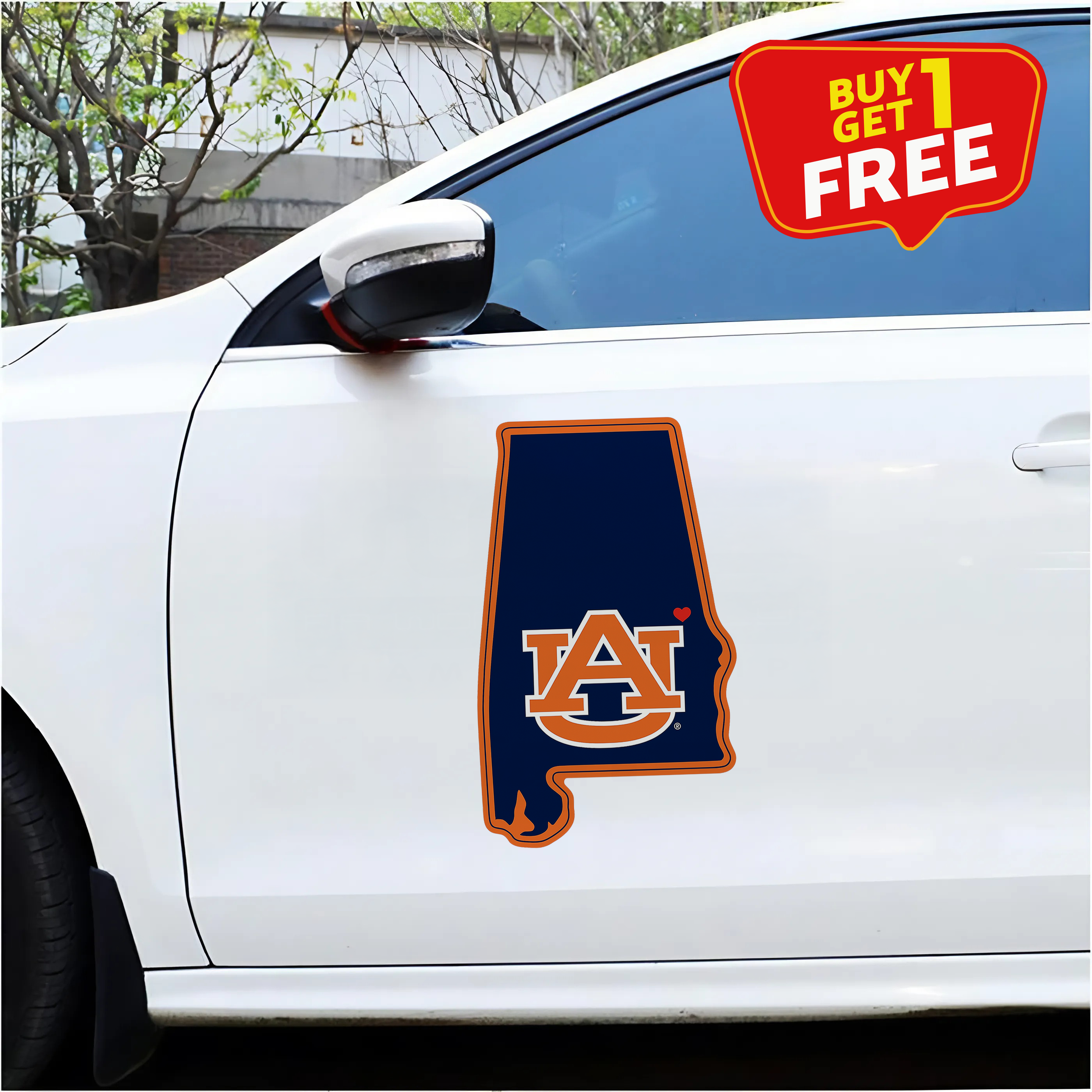 Auburn University Tigers Car Door Sticker PT65698