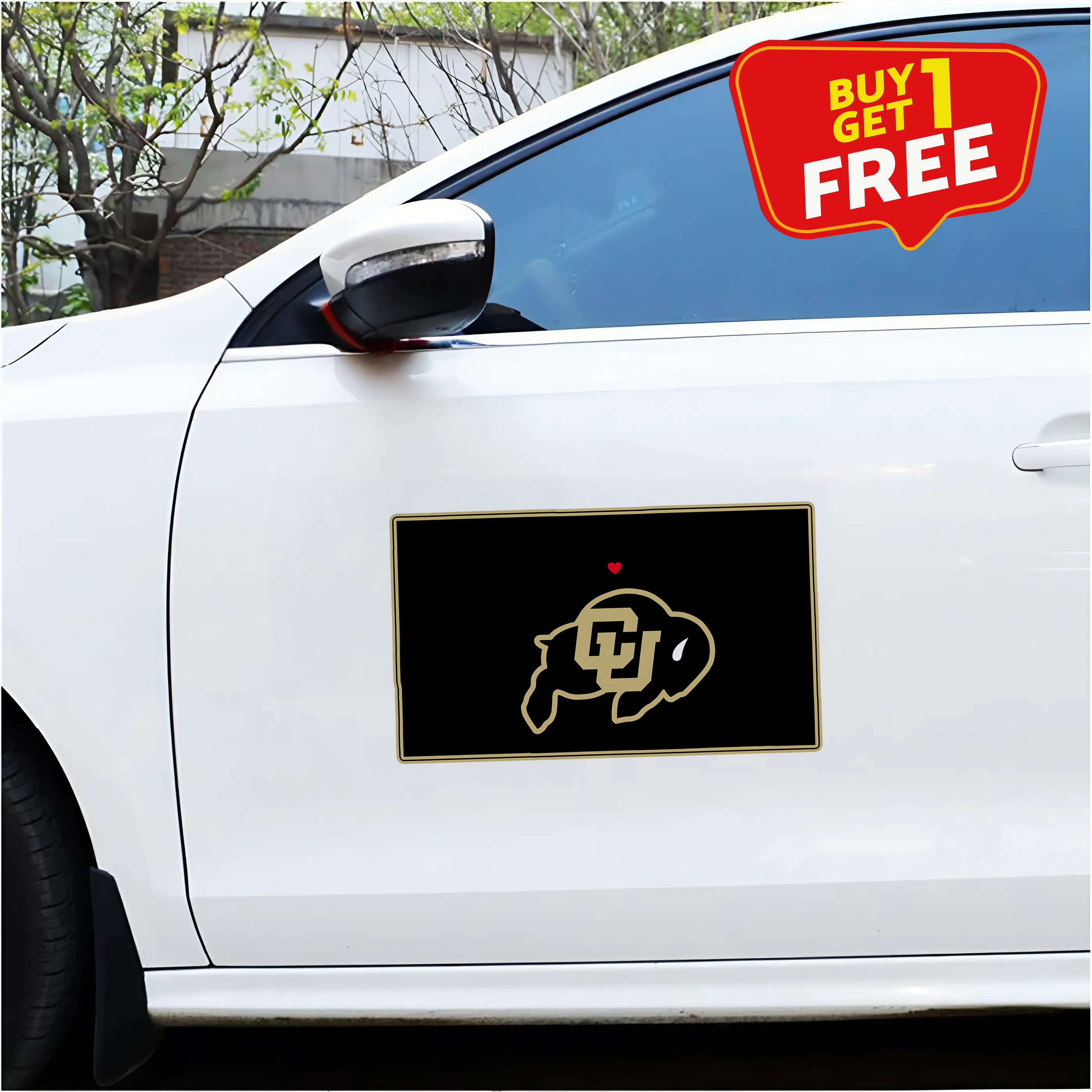 Colorado Buffaloes Car Door Sticker PT65700