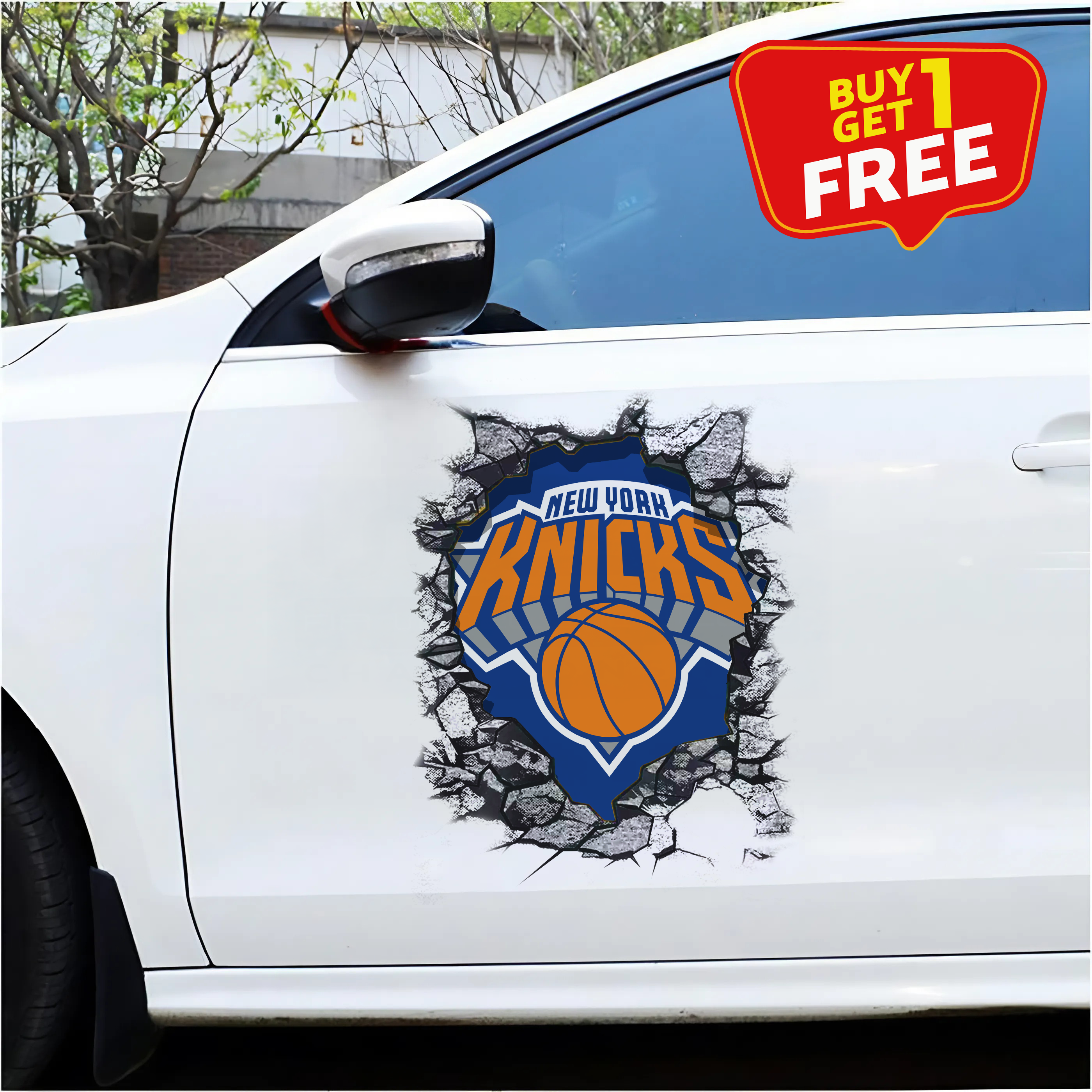 New York Knicks Car Door Sticker PT65731