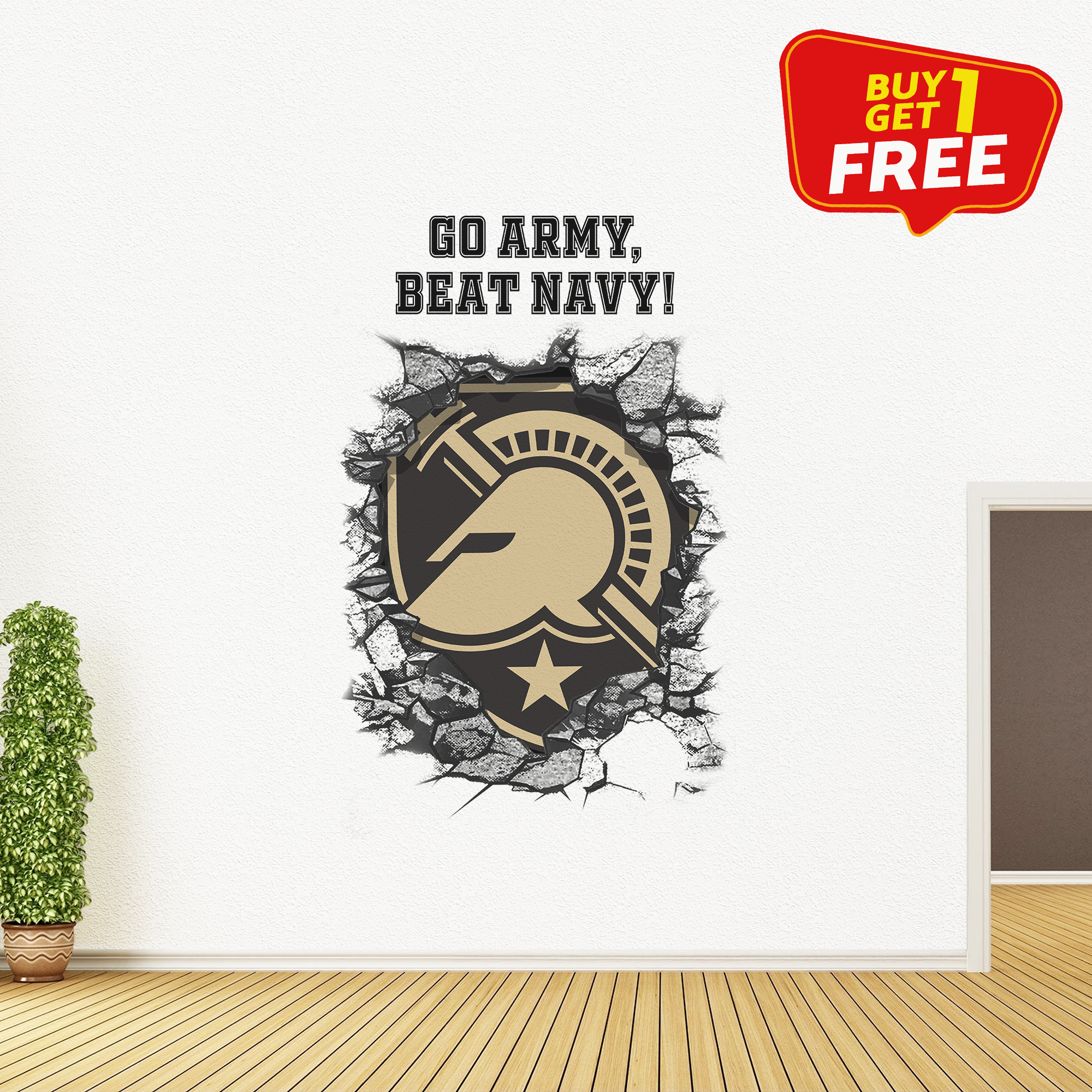 Army Black Knights Wall Decal PT65784