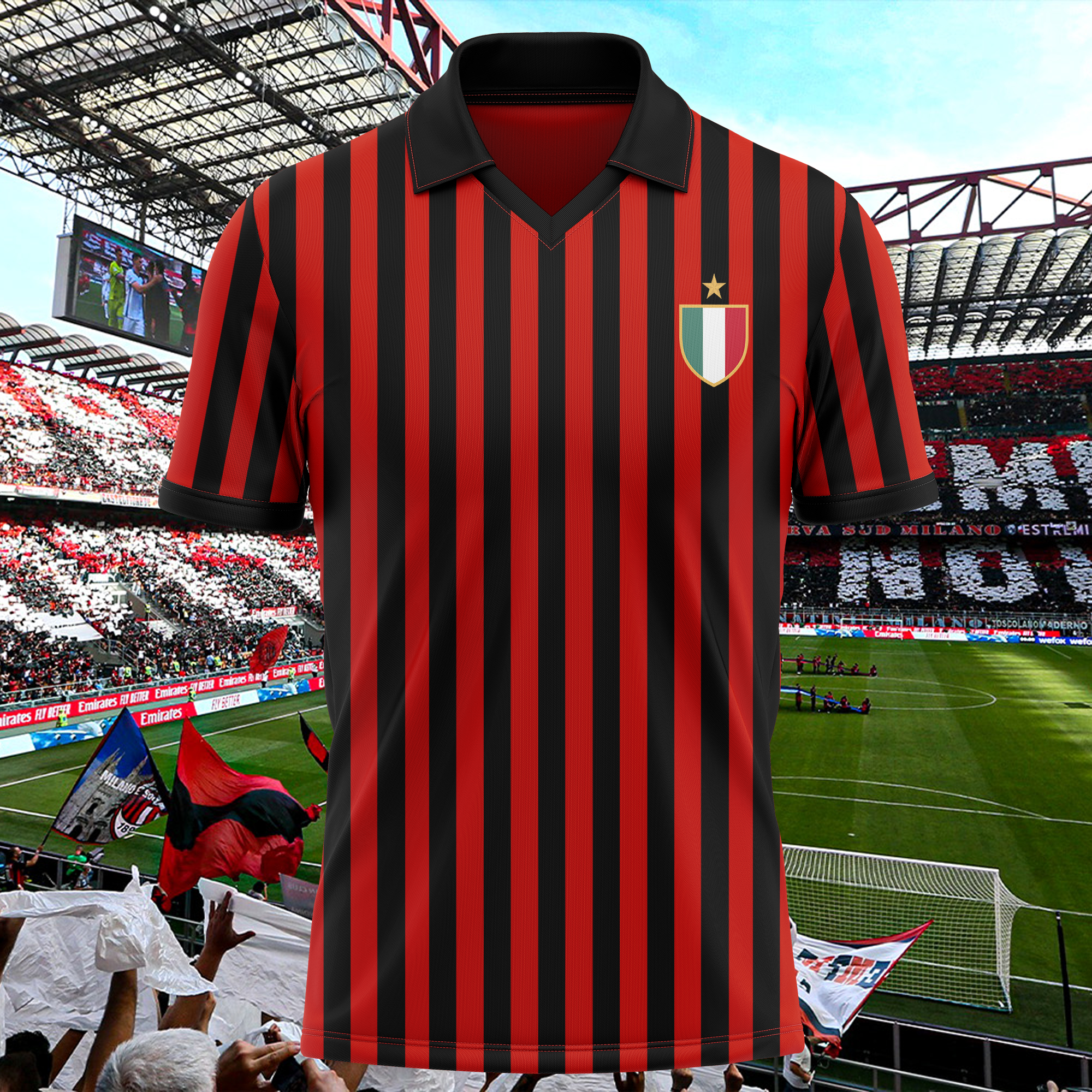 AC Milan 1979-80 Home Kit Retro Shirt PT65837