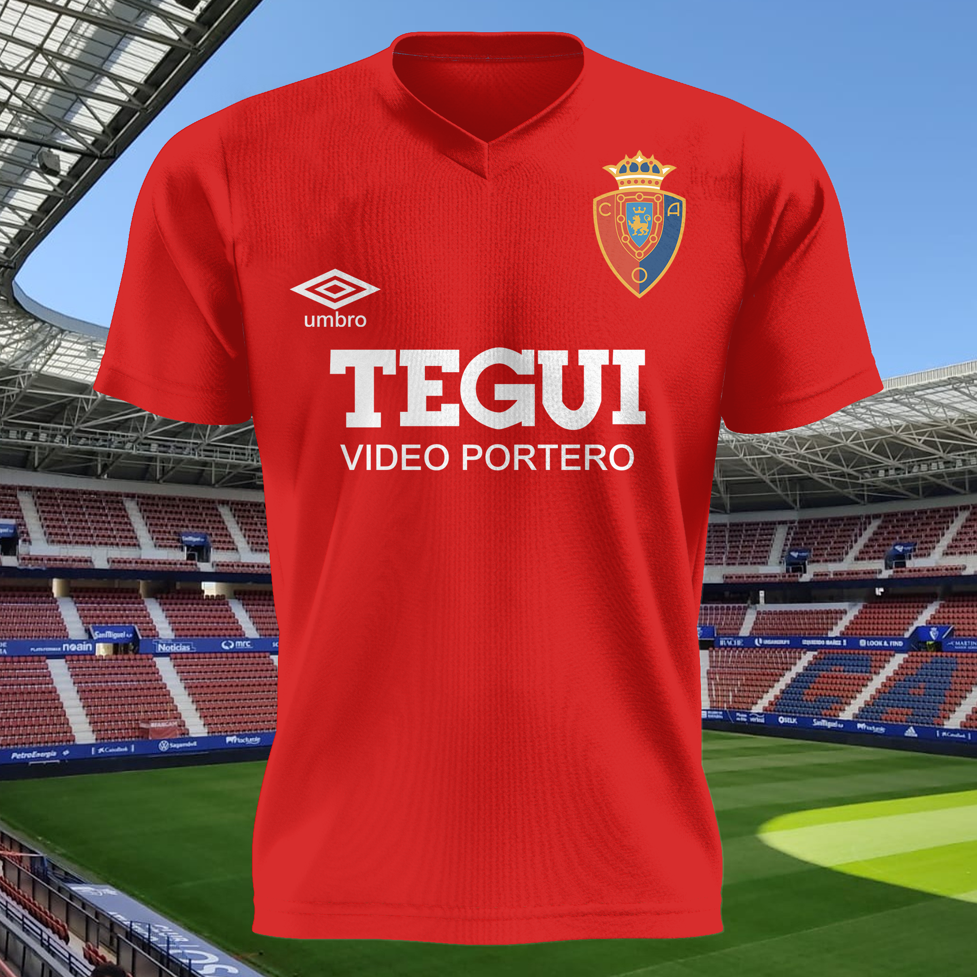 CA Osasuna 1989-90 Home 2 Kit Retro Shirt PT65817