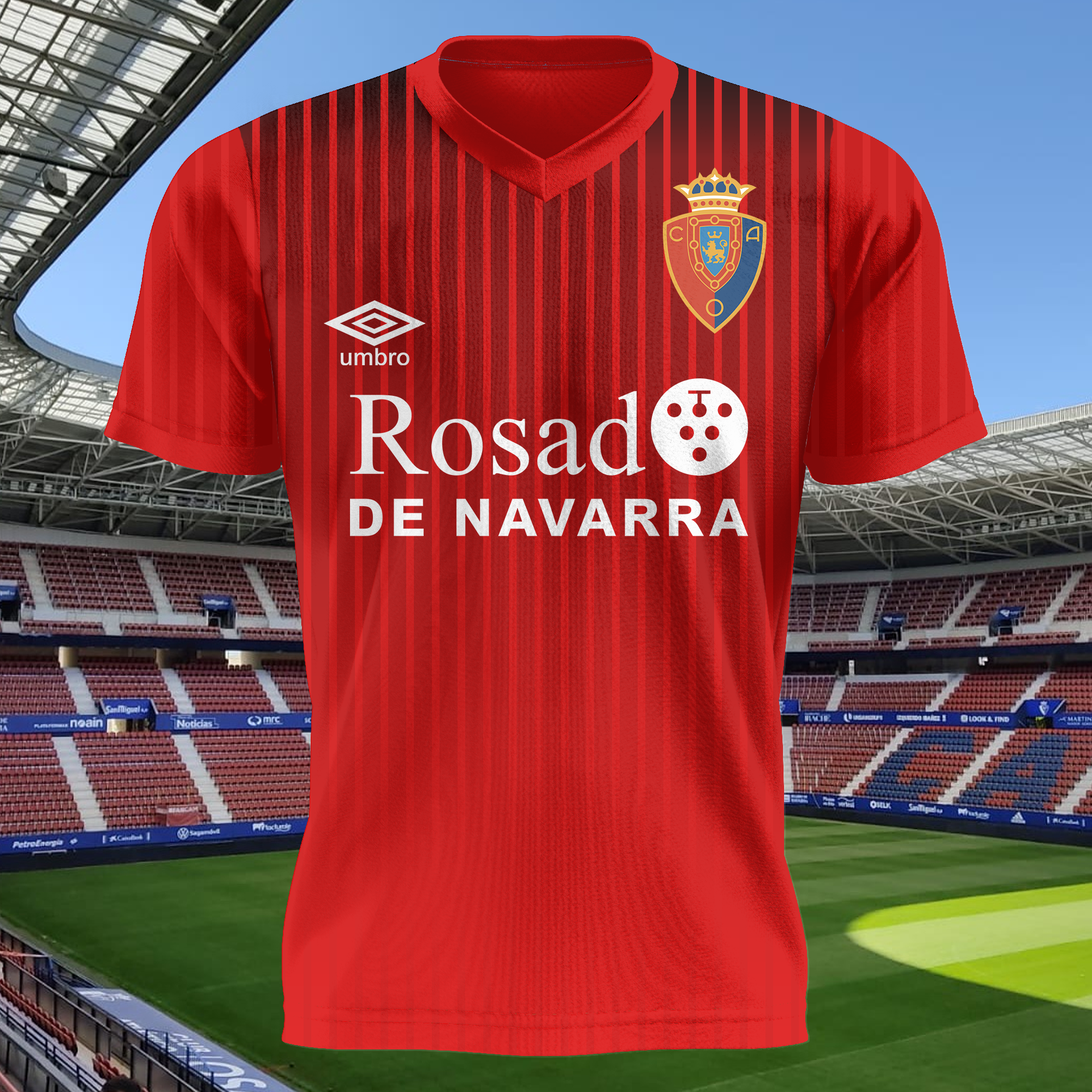 CA Osasuna 1989-90 Home Kit Retro Shirt PT65818