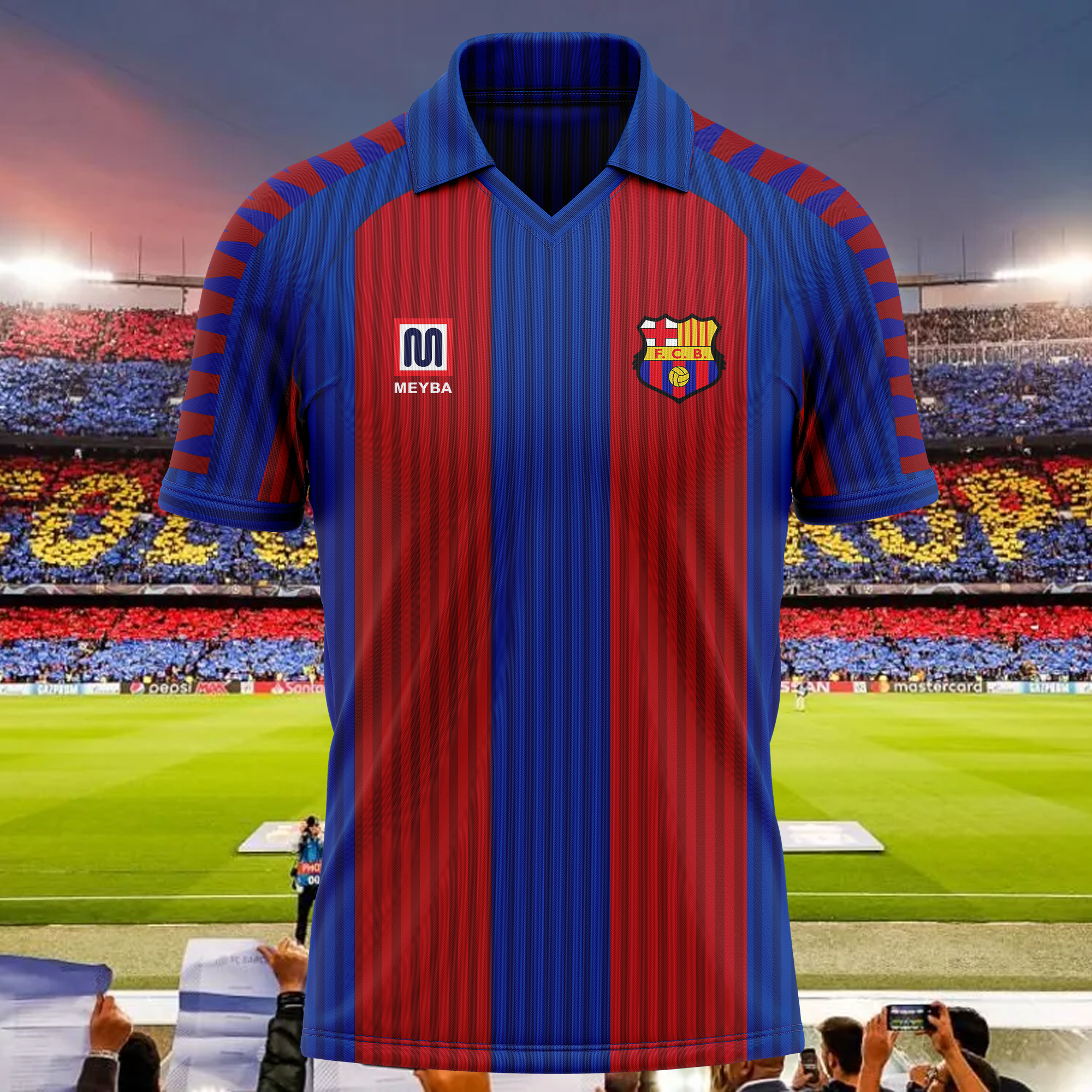 FC Barcelona 1989-90 Home Kit Retro Shirt PT65825