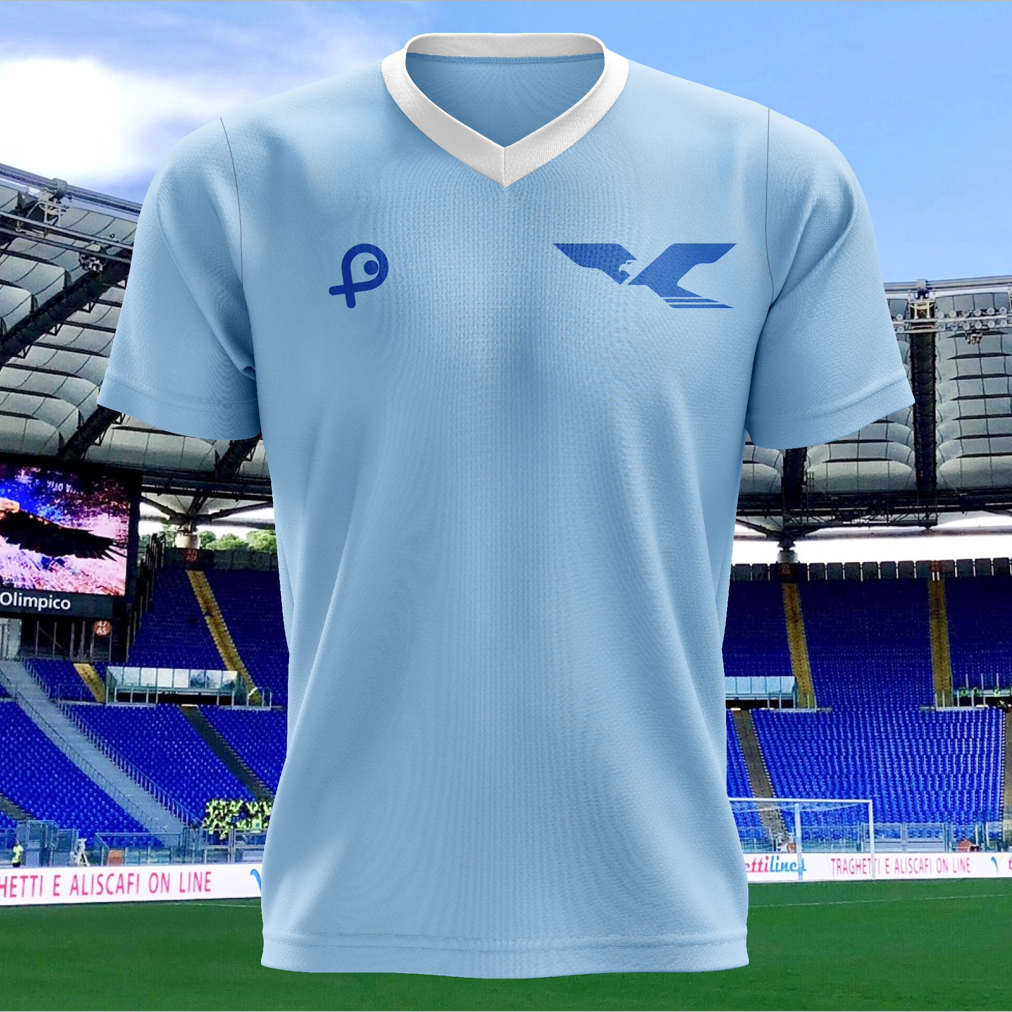SS Lazio 1979-80 Home Kit Retro Shirt PT65847
