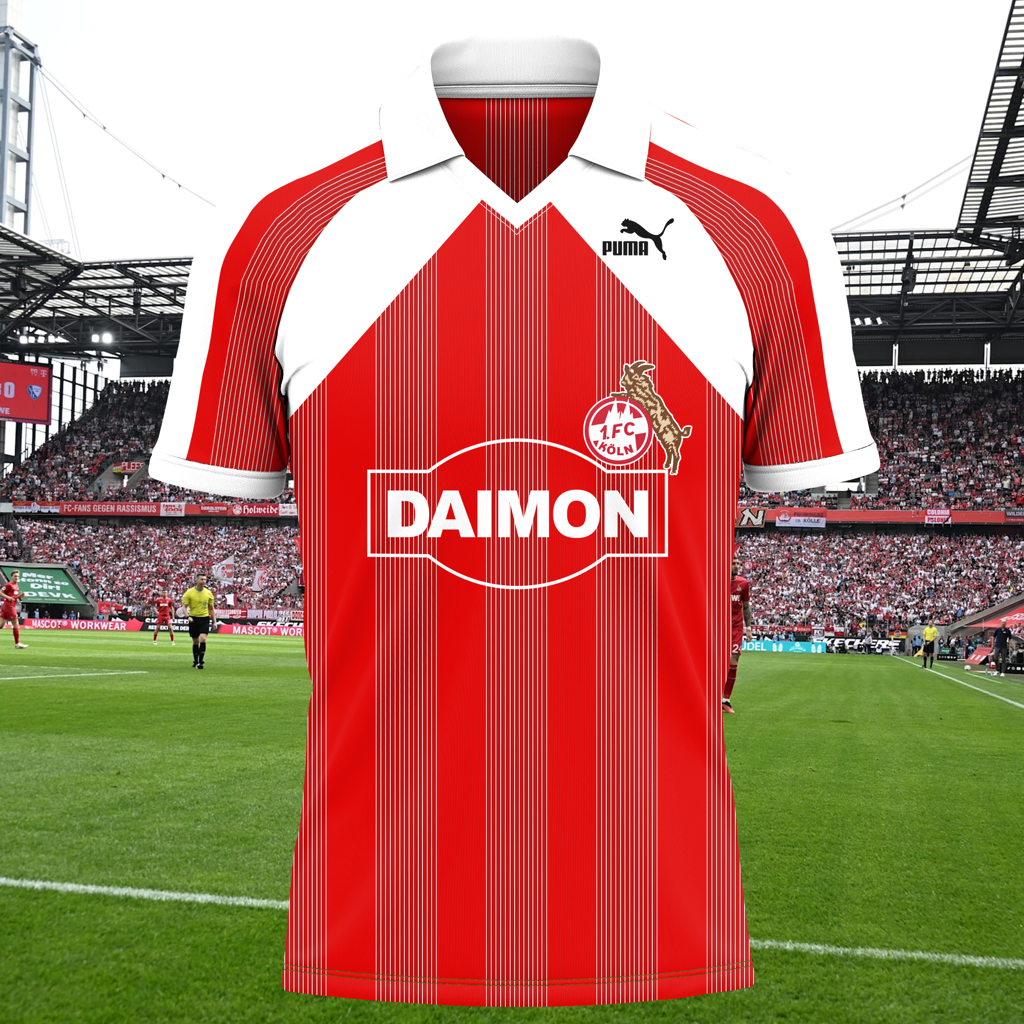 1. FC Köln 1986-1987 Retro Shirt PT66138
