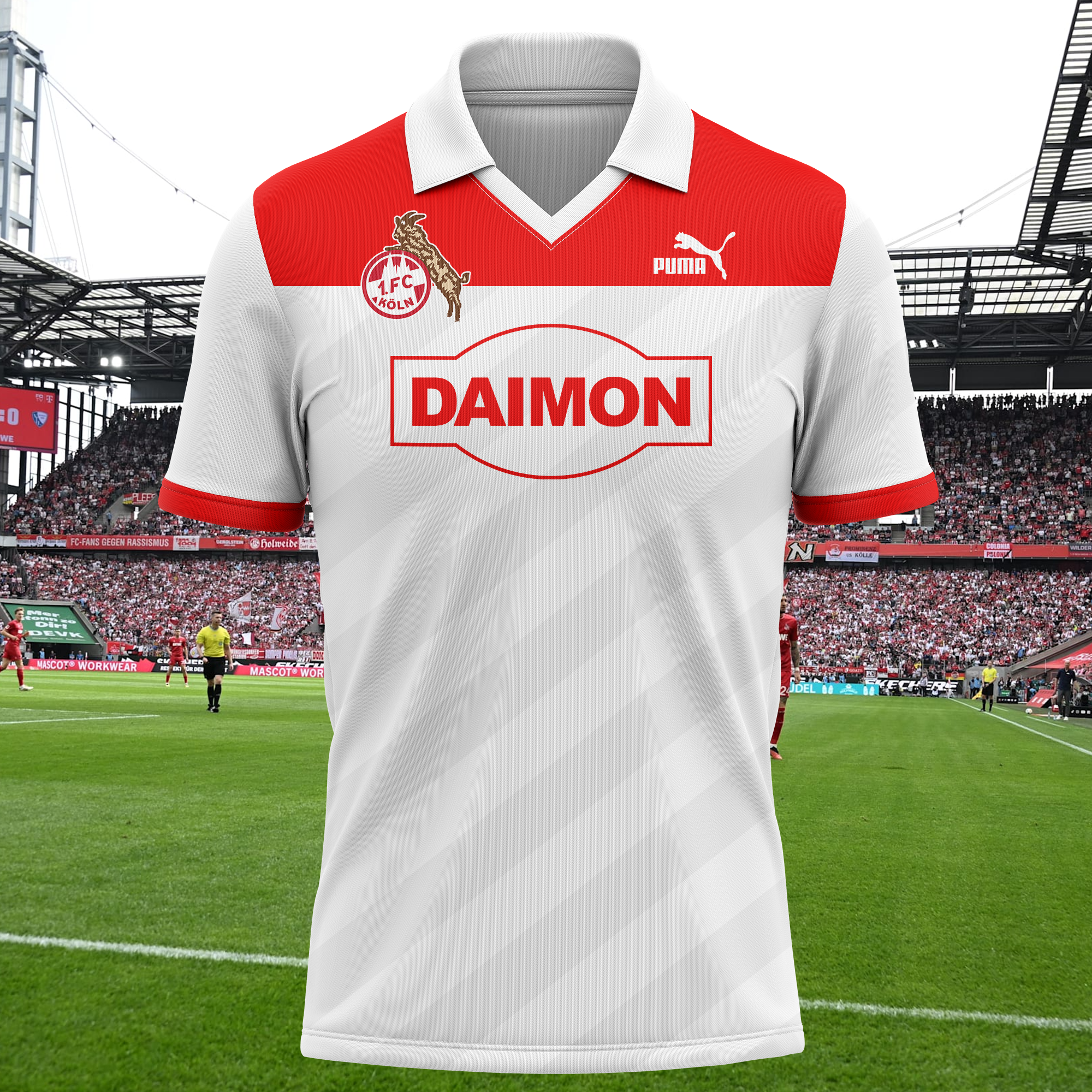 1. FC Köln 1987-1988 124 Retro Shirt PT66139