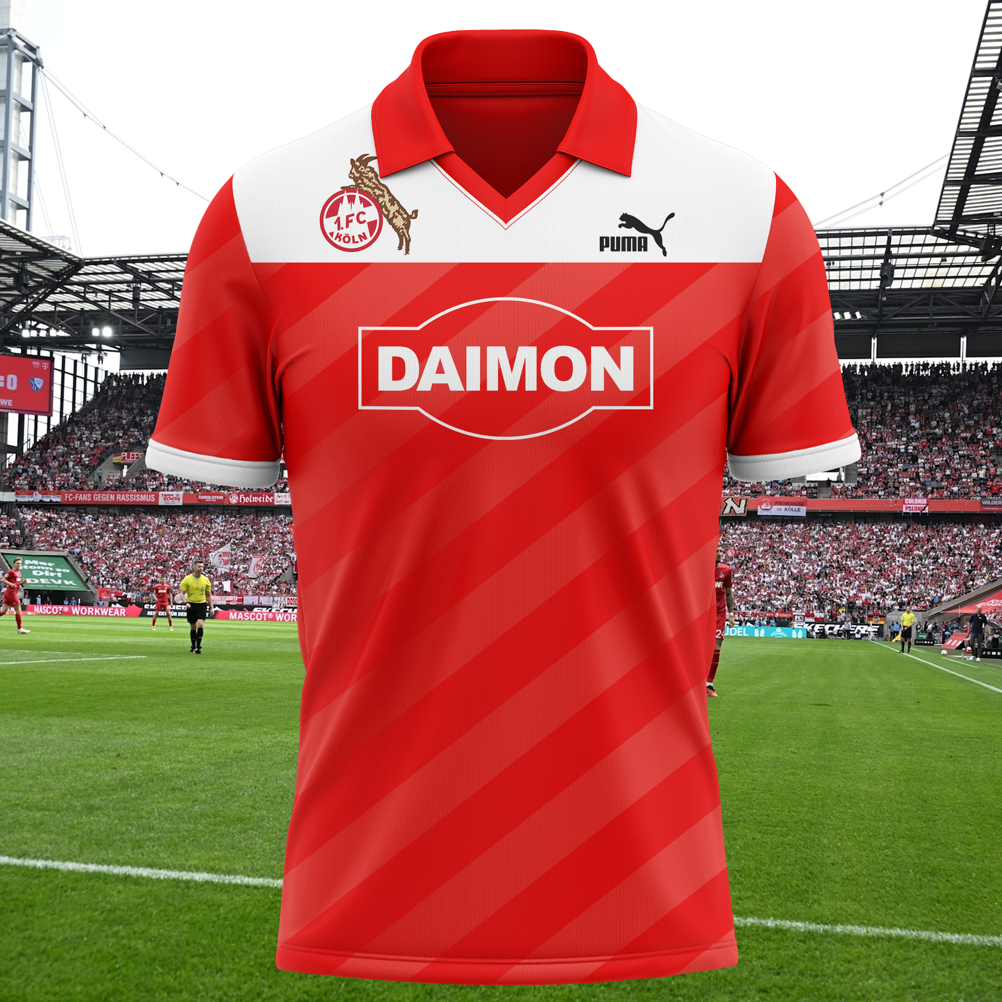 1. FC Köln 1987-1988 126 Retro Shirt PT66140