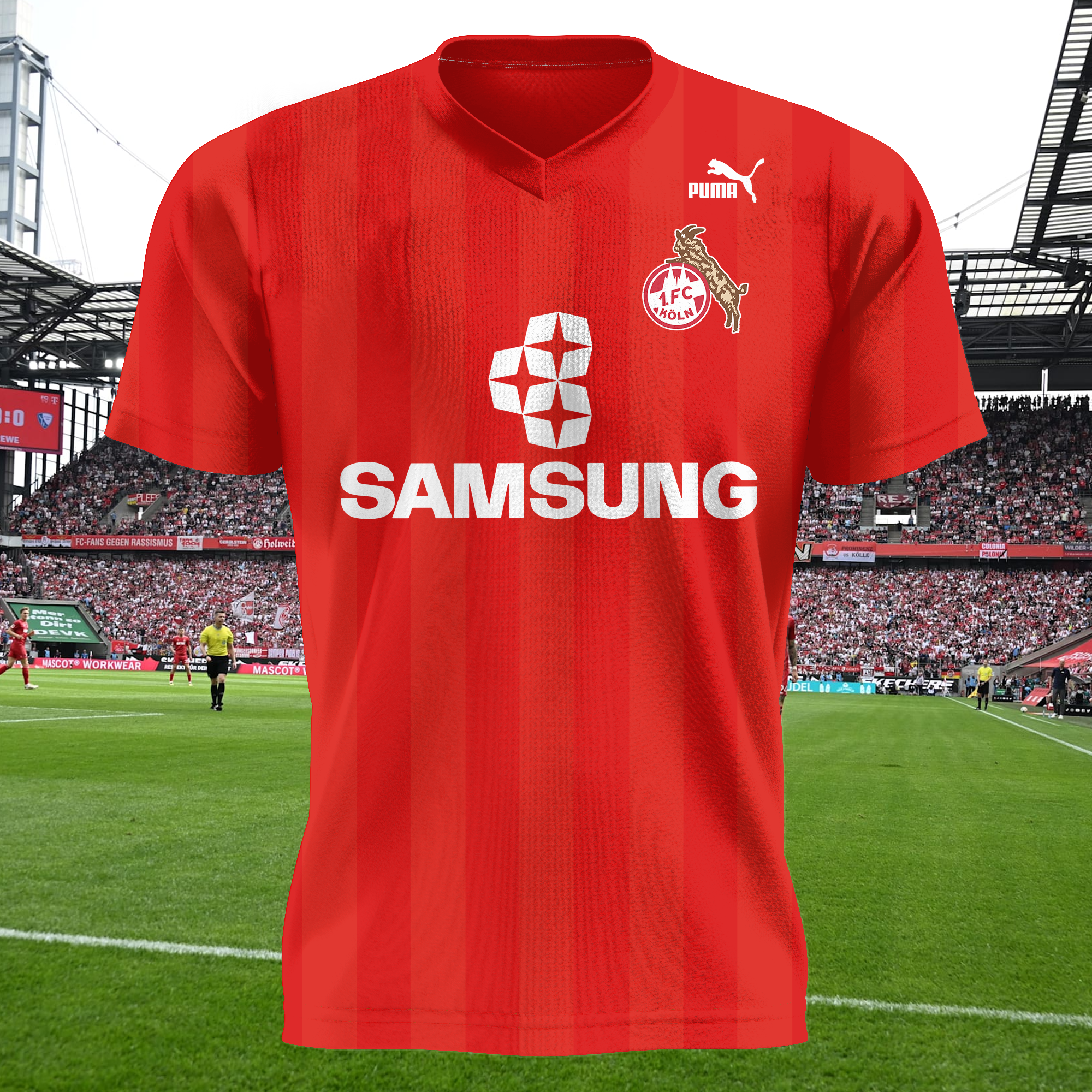 1. FC Köln 1989-1990 Retro Shirt PT66141