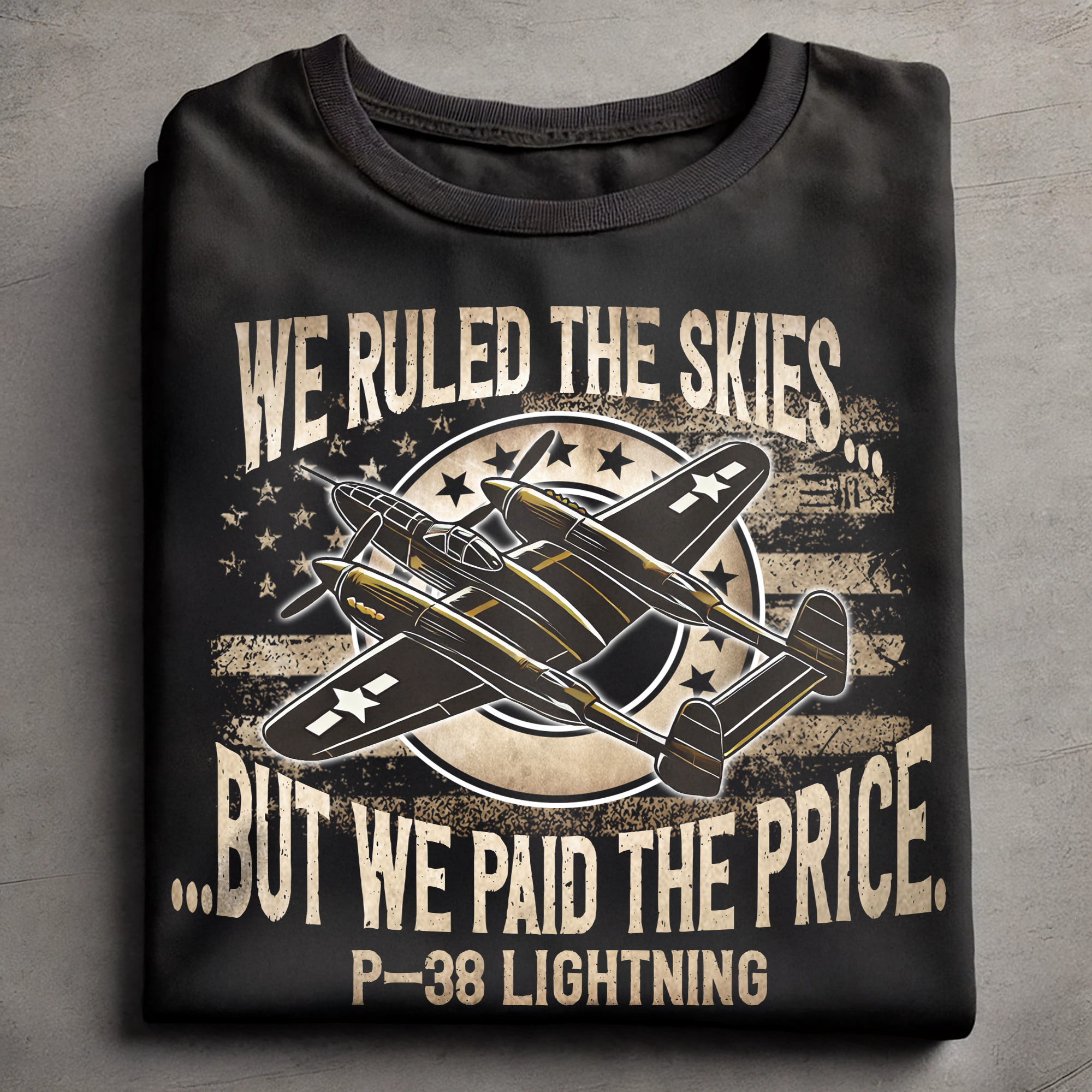 We ruled the skies but we paid the price P-38 Lightning AT03758