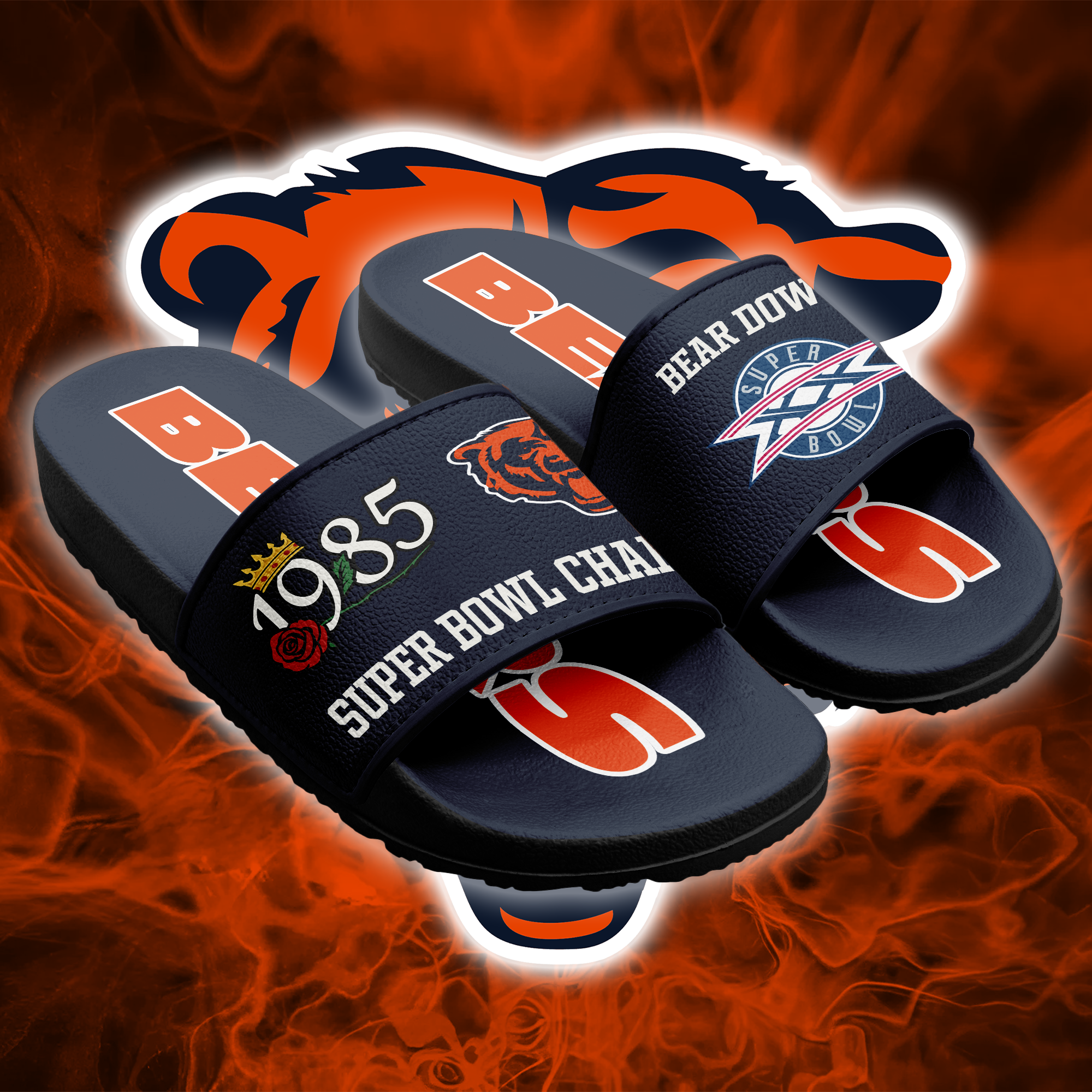 Chicago Bears Slide Sandals PT66184