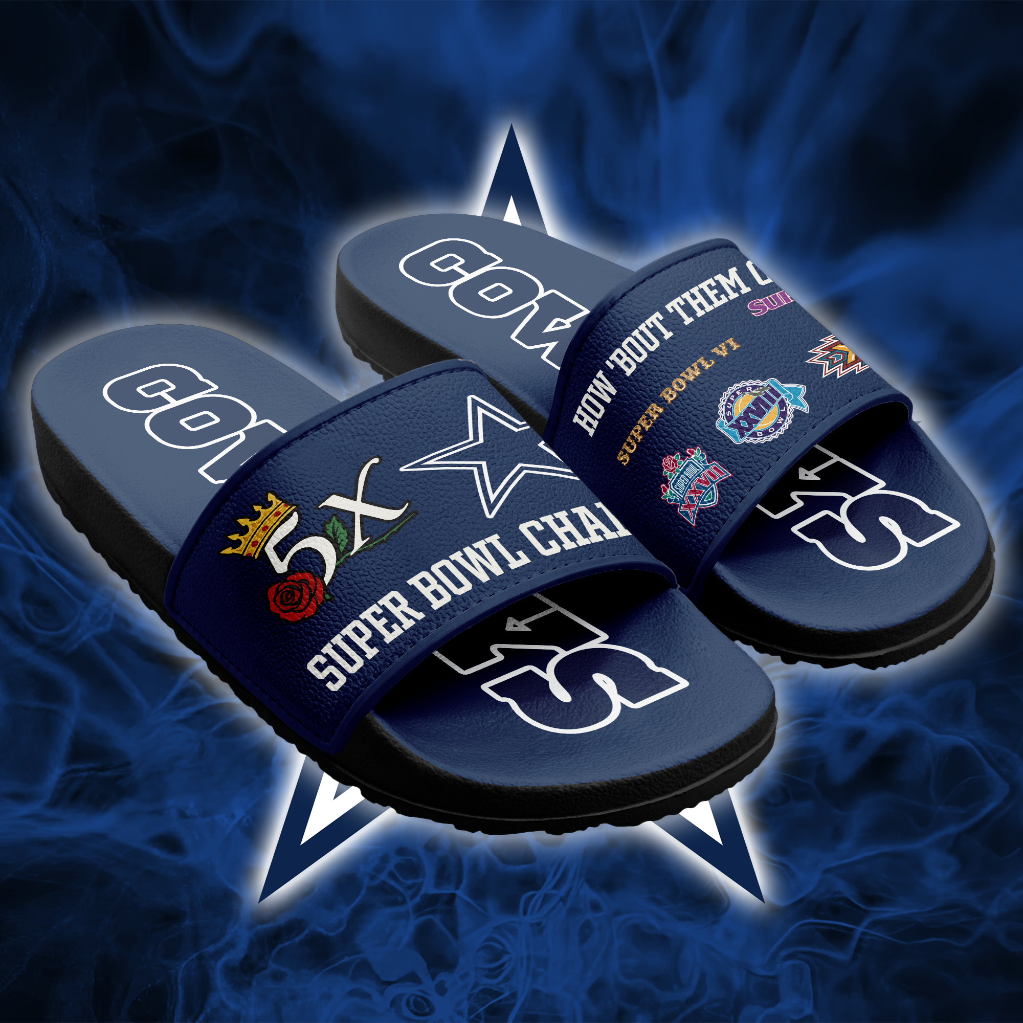 Dallas Cowboys Slide Sandals PT66185