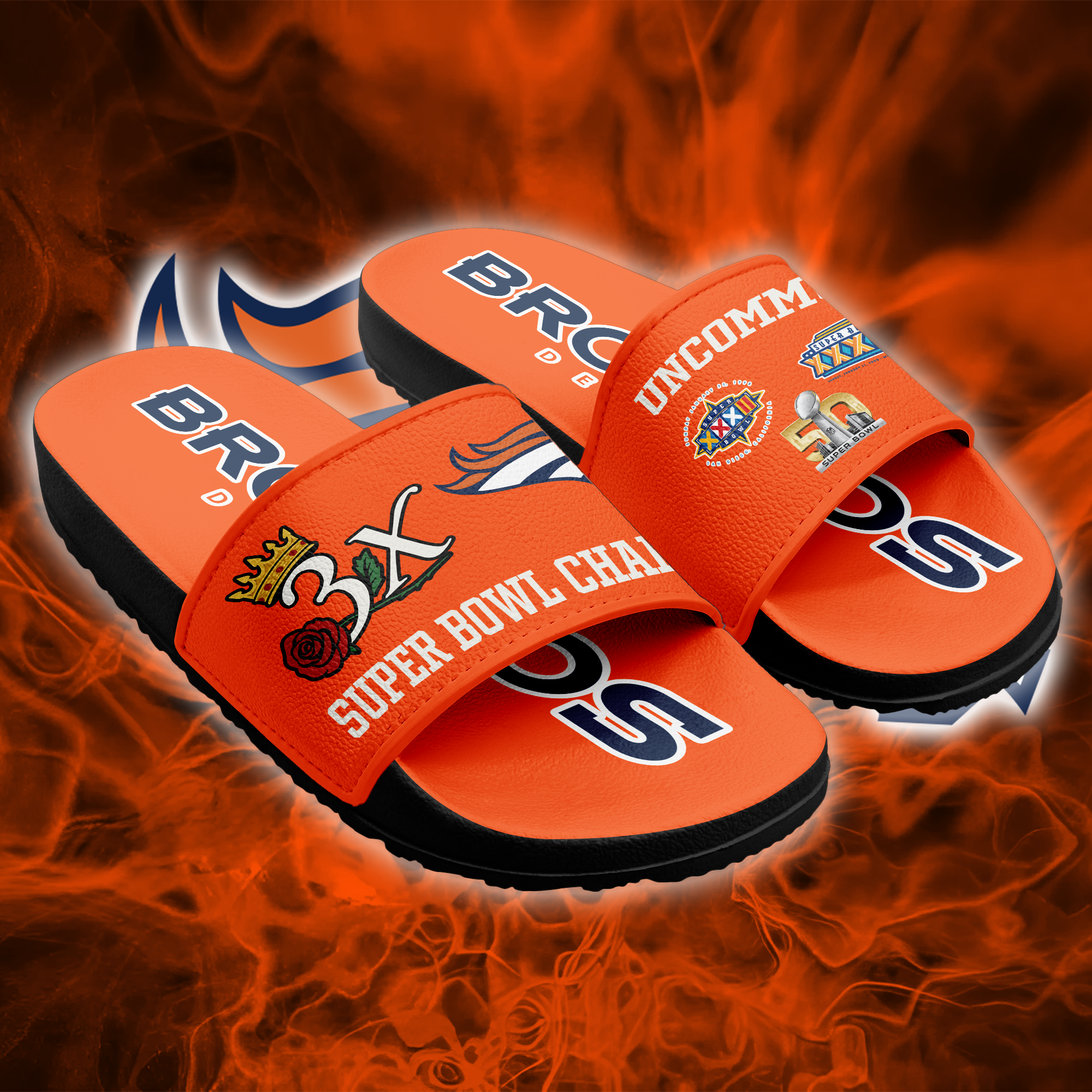 Denver Broncos Slide Sandals PT66187