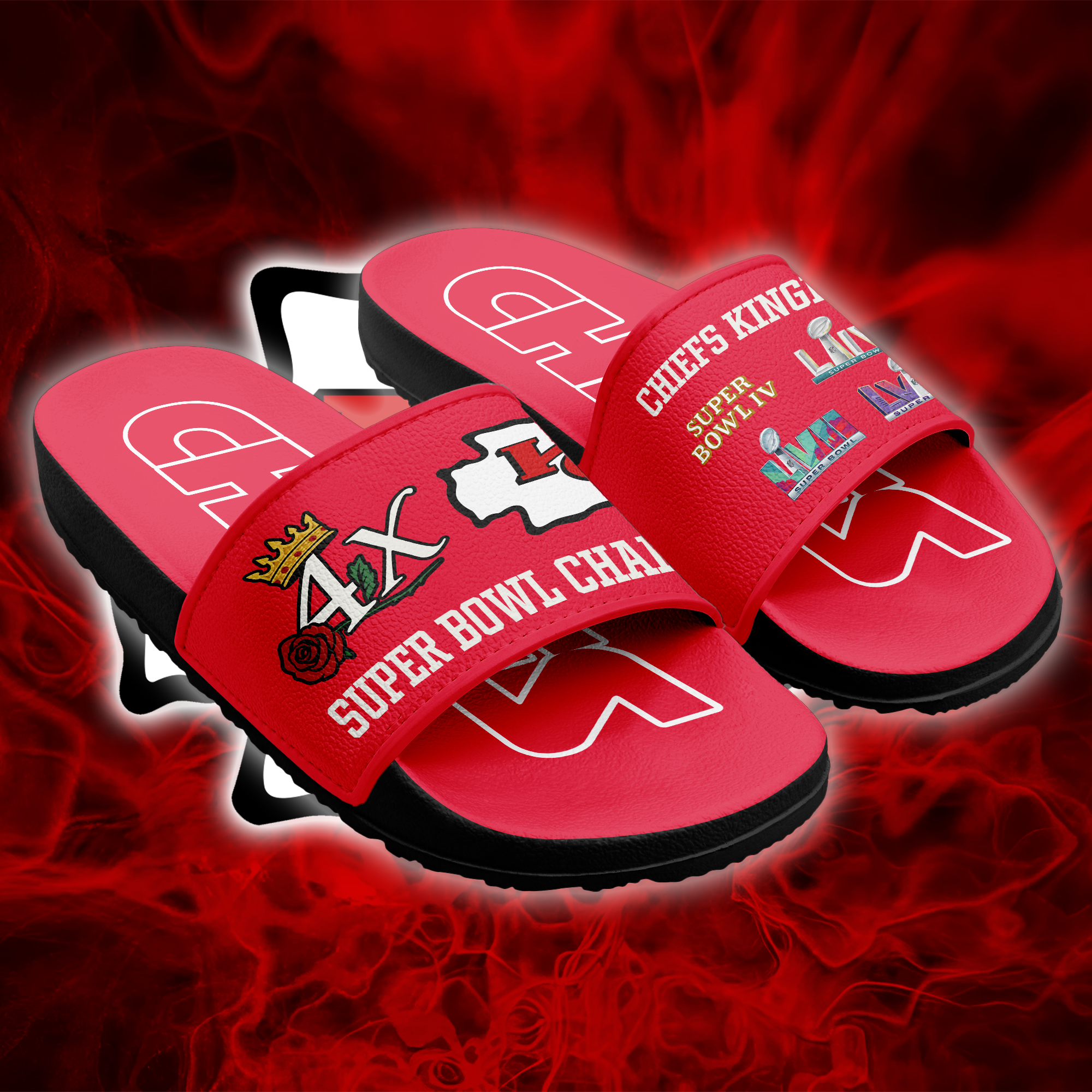 Kansas City Chiefs Slide Sandals PT66189