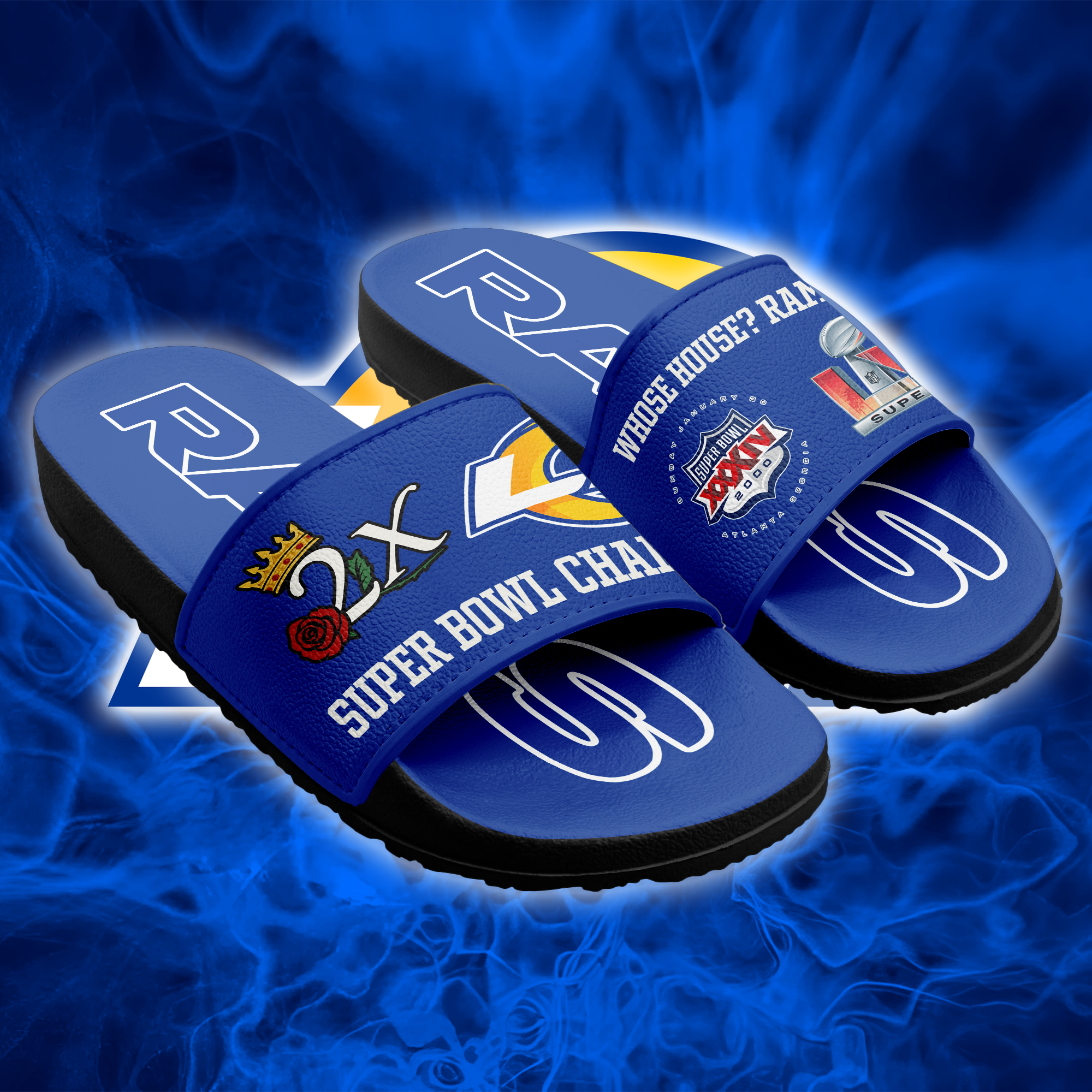 Los Angeles Rams Slide Sandals PT66191