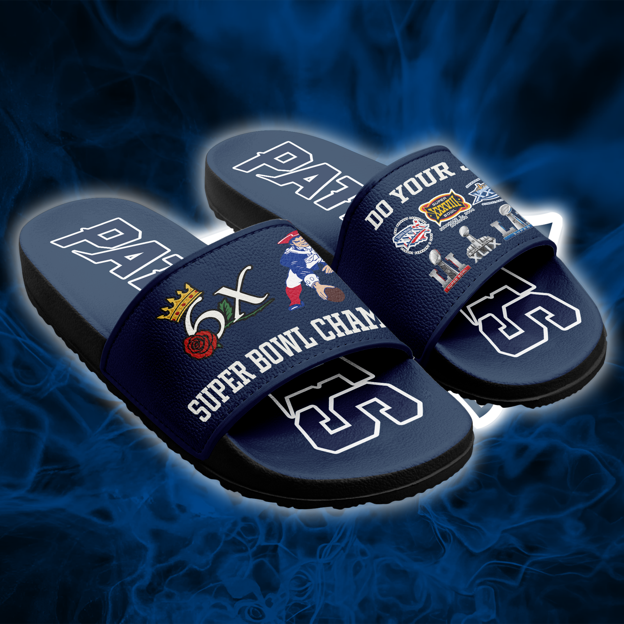 New England Patriots Slide Sandals PT66193
