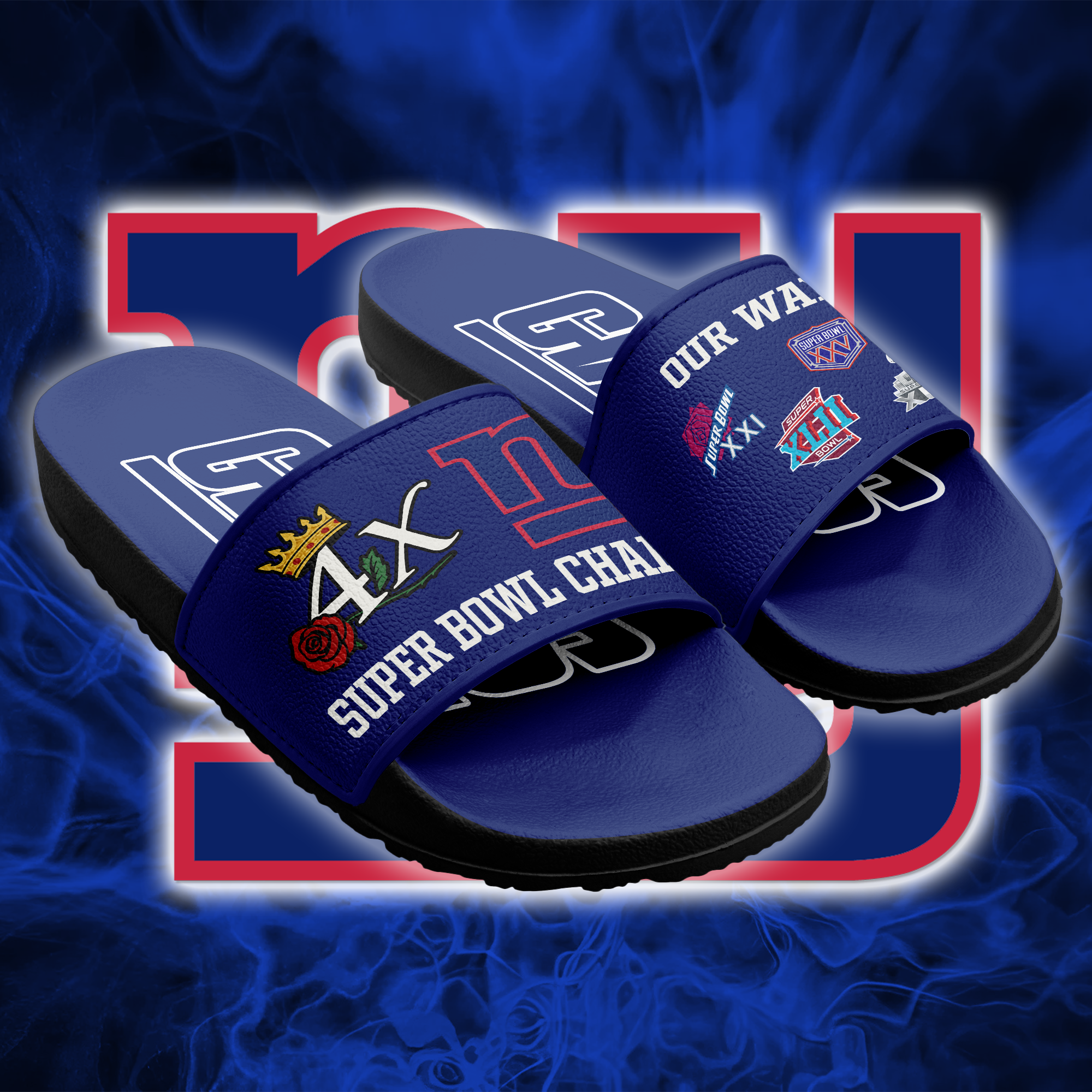 New York Giants Slide Sandals PT66195