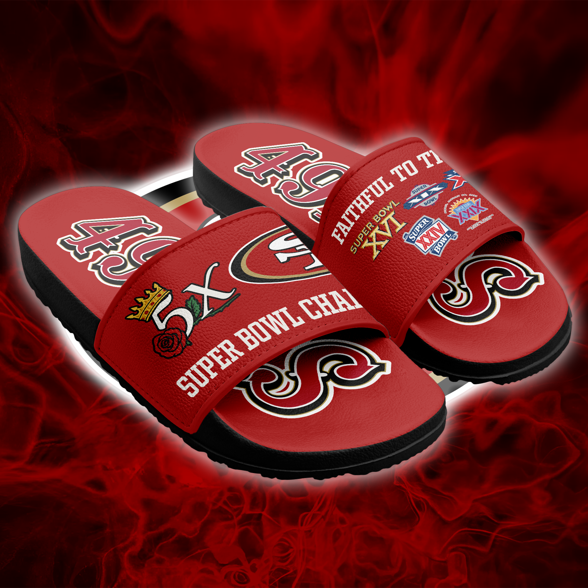 San Francisco 49ers Slide Sandals PT66199