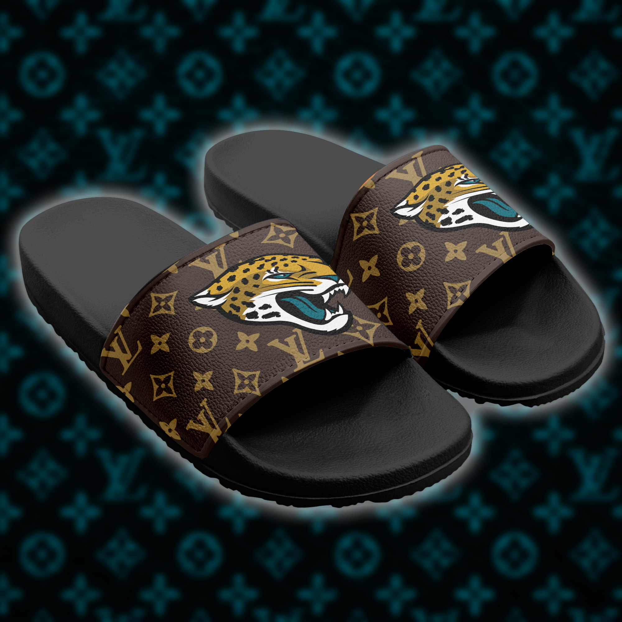 Jacksonville Jaguars Slide Sandals PT66261
