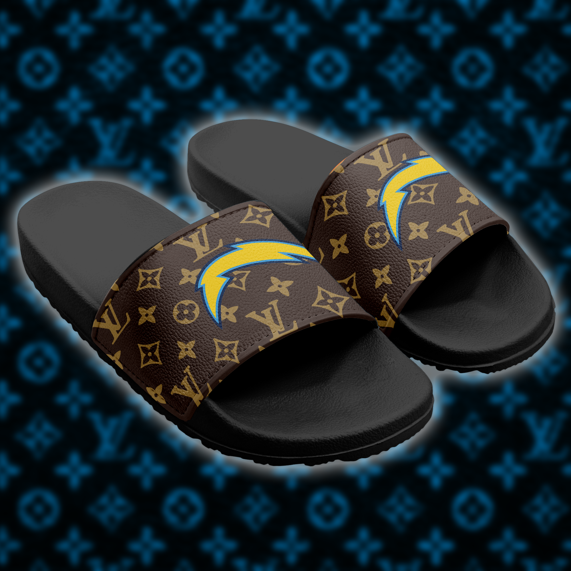 Los Angeles Chargers Slide Sandals PT66264