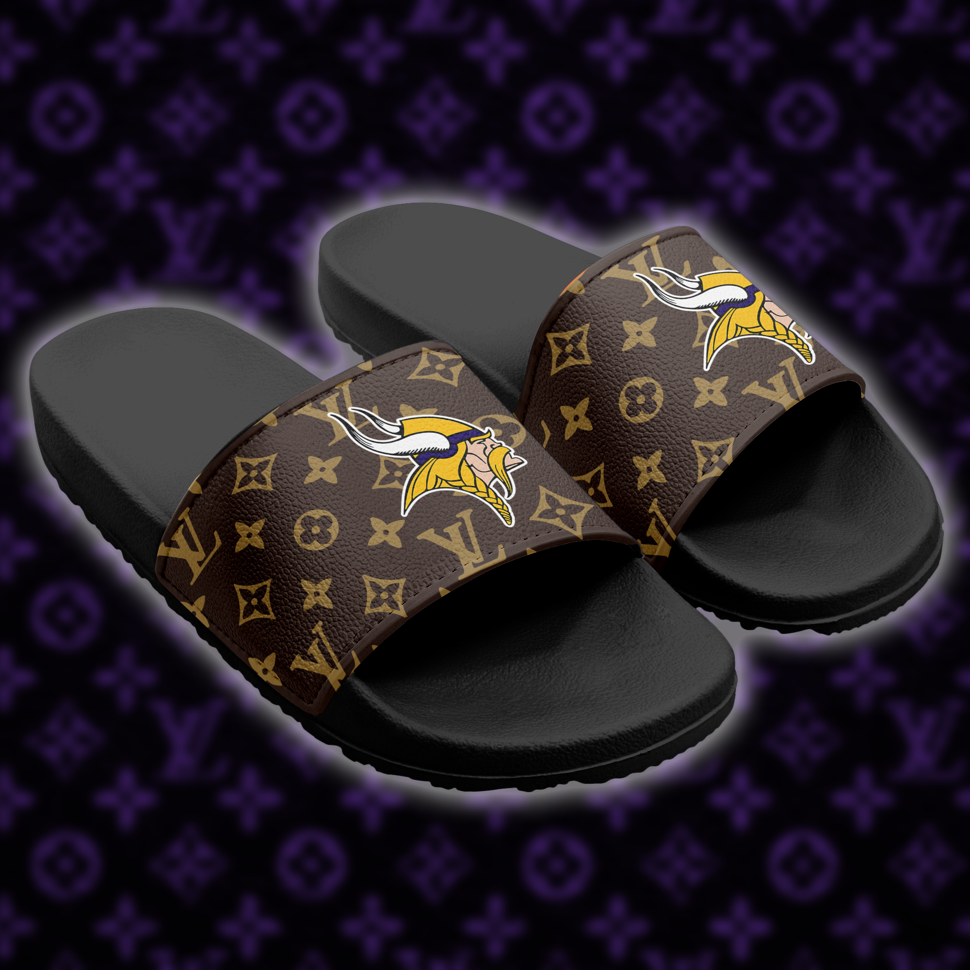 Minnesota Vikings Slide Sandals PT66268