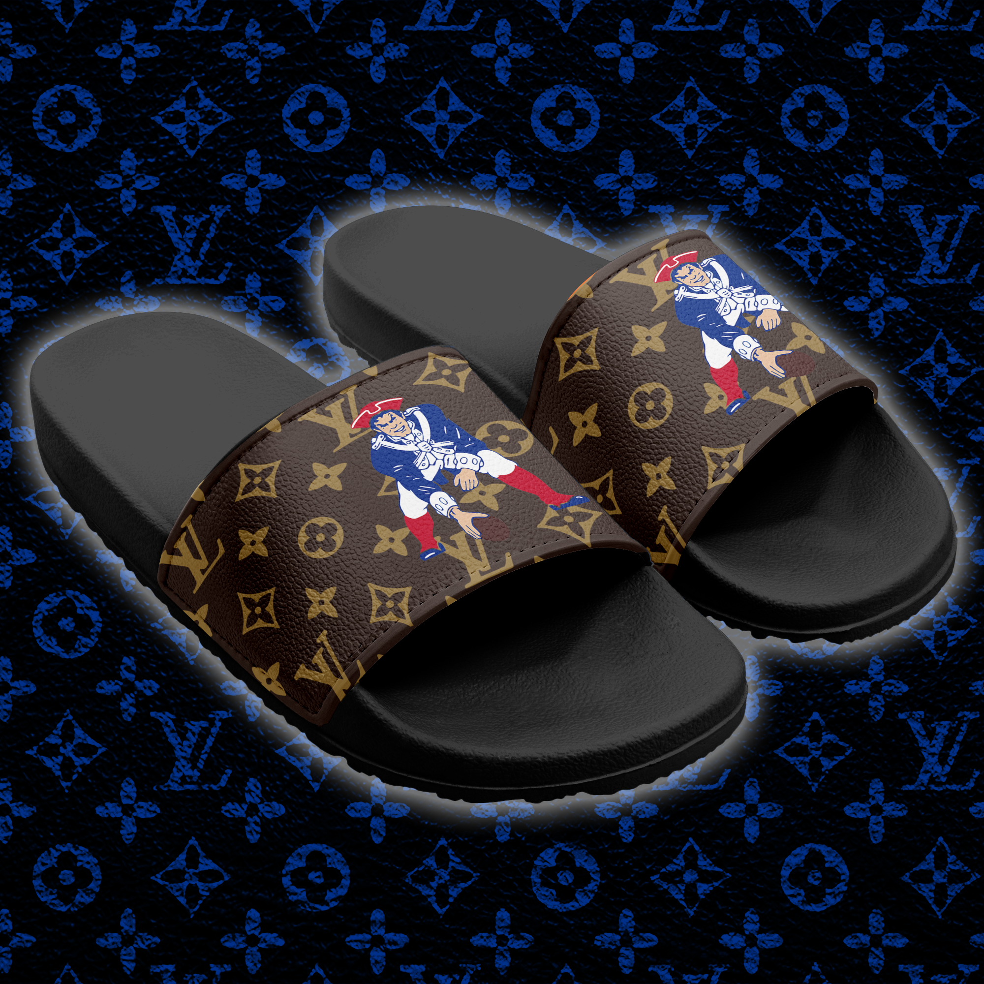 New England Patriots Slide Sandals PT66269