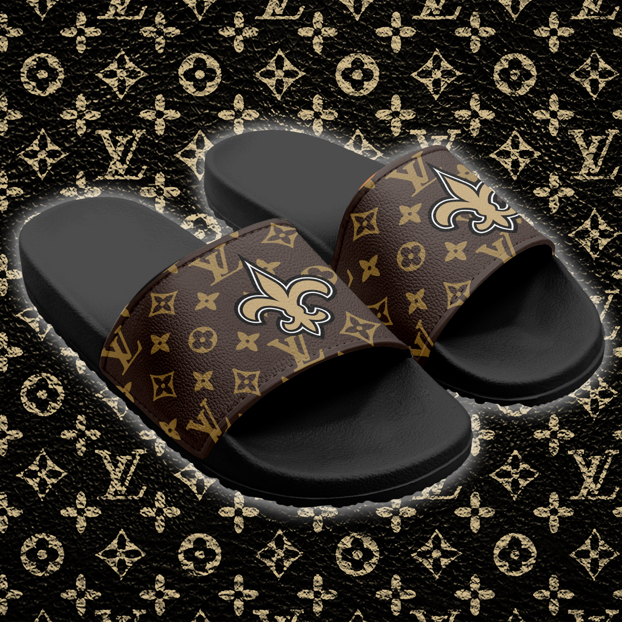 New Orleans Saints Slide Sandals PT66271