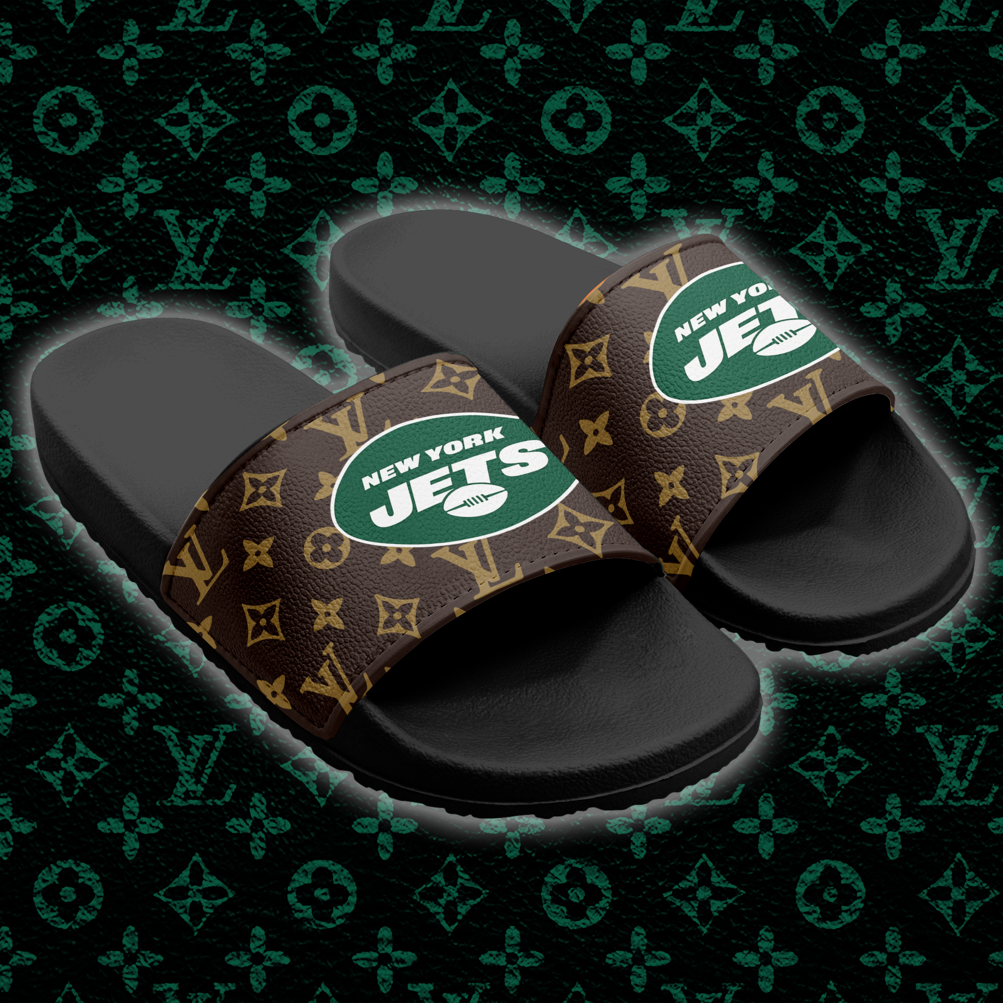 New York Jets Slide Sandals PT66273