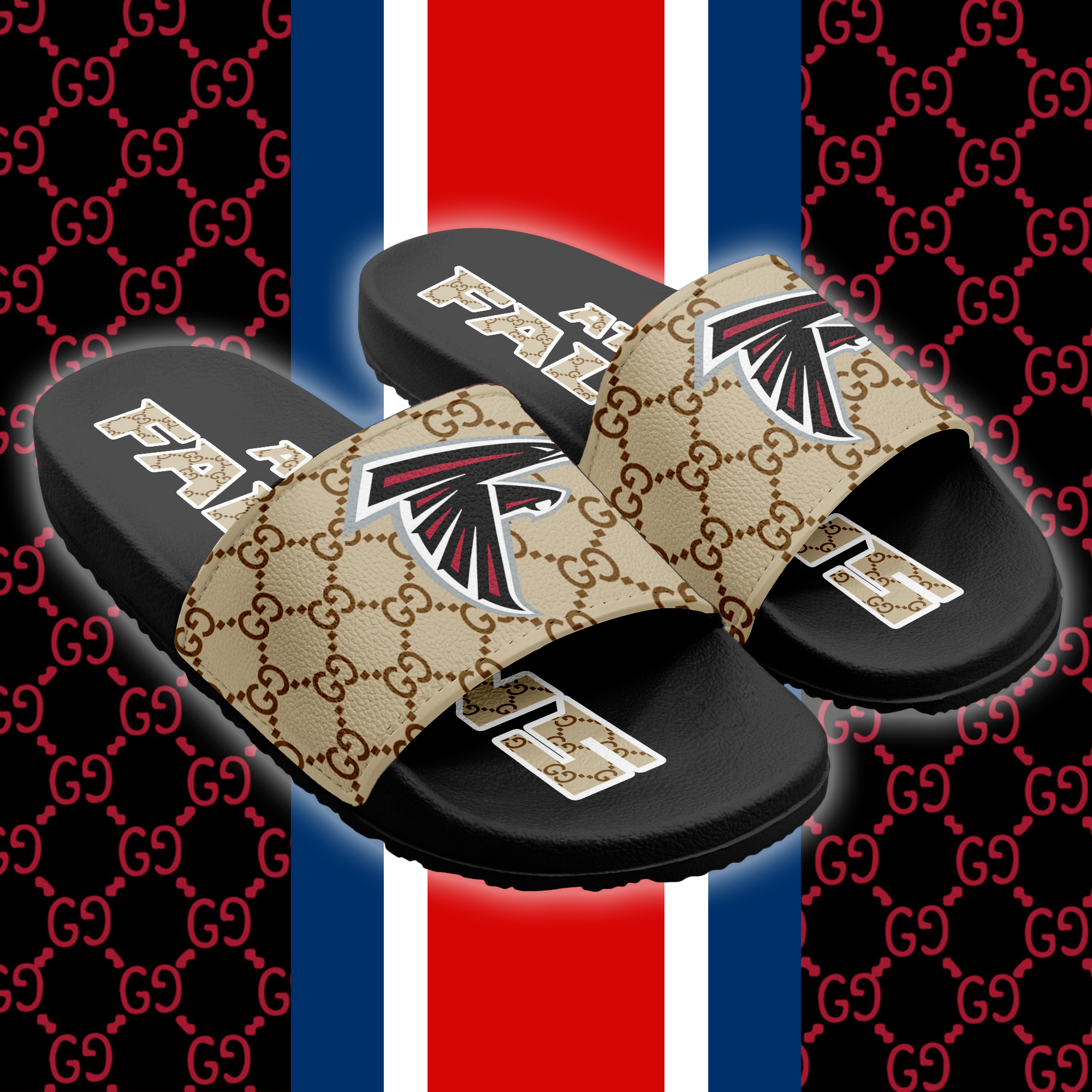 Atlanta Falcons Slide Sandals PT66205