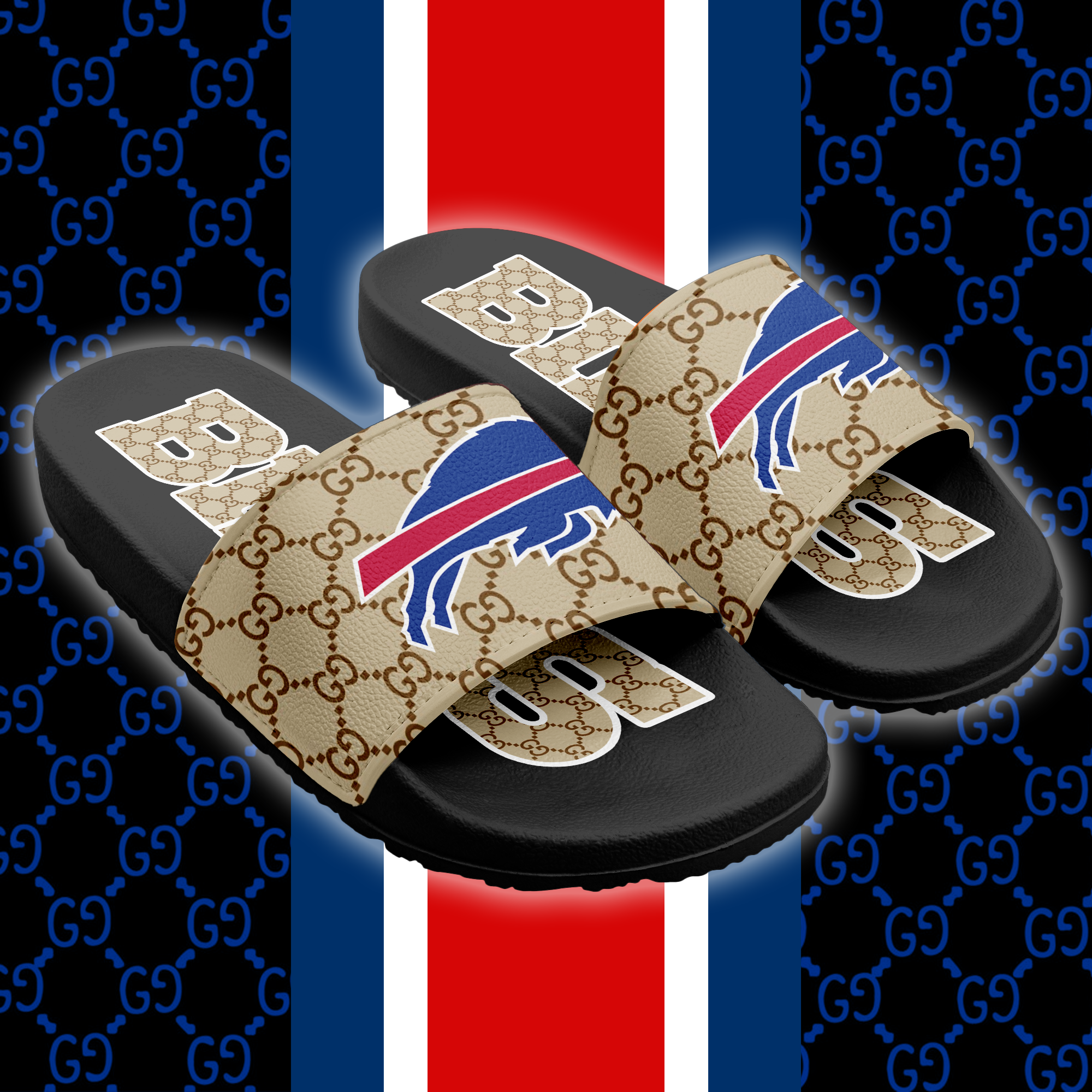 Buffalo Bills Slide Sandals PT66207