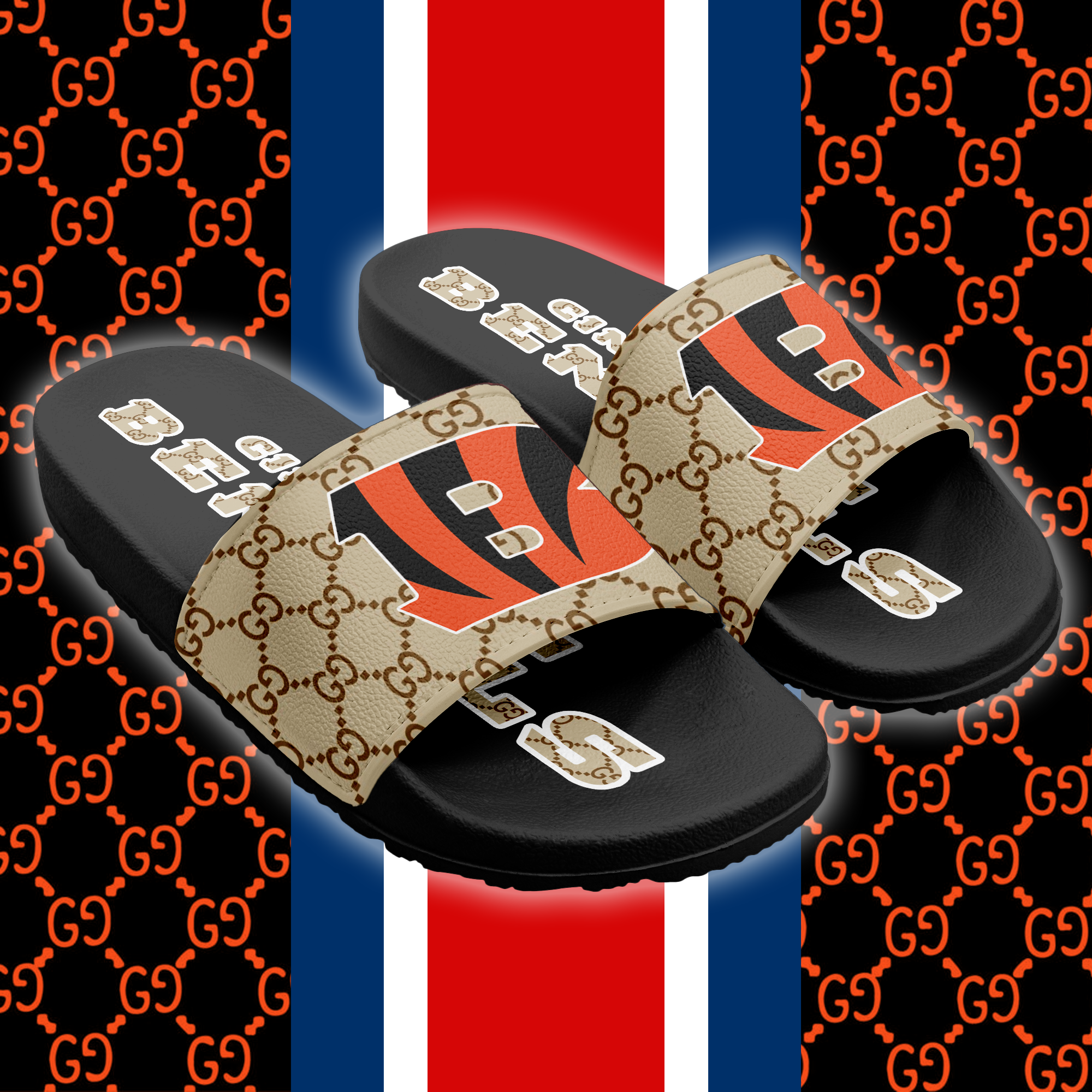 Cincinnati Bengals Slide Sandals PT66210