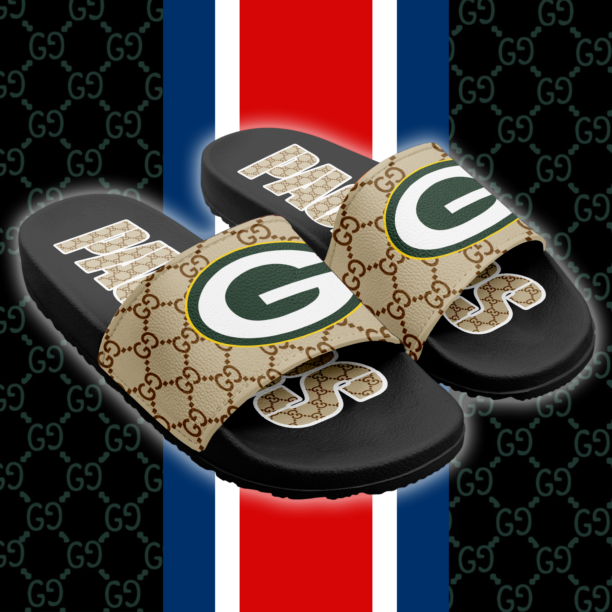 Green Bay Packers Slide Sandals PT66218