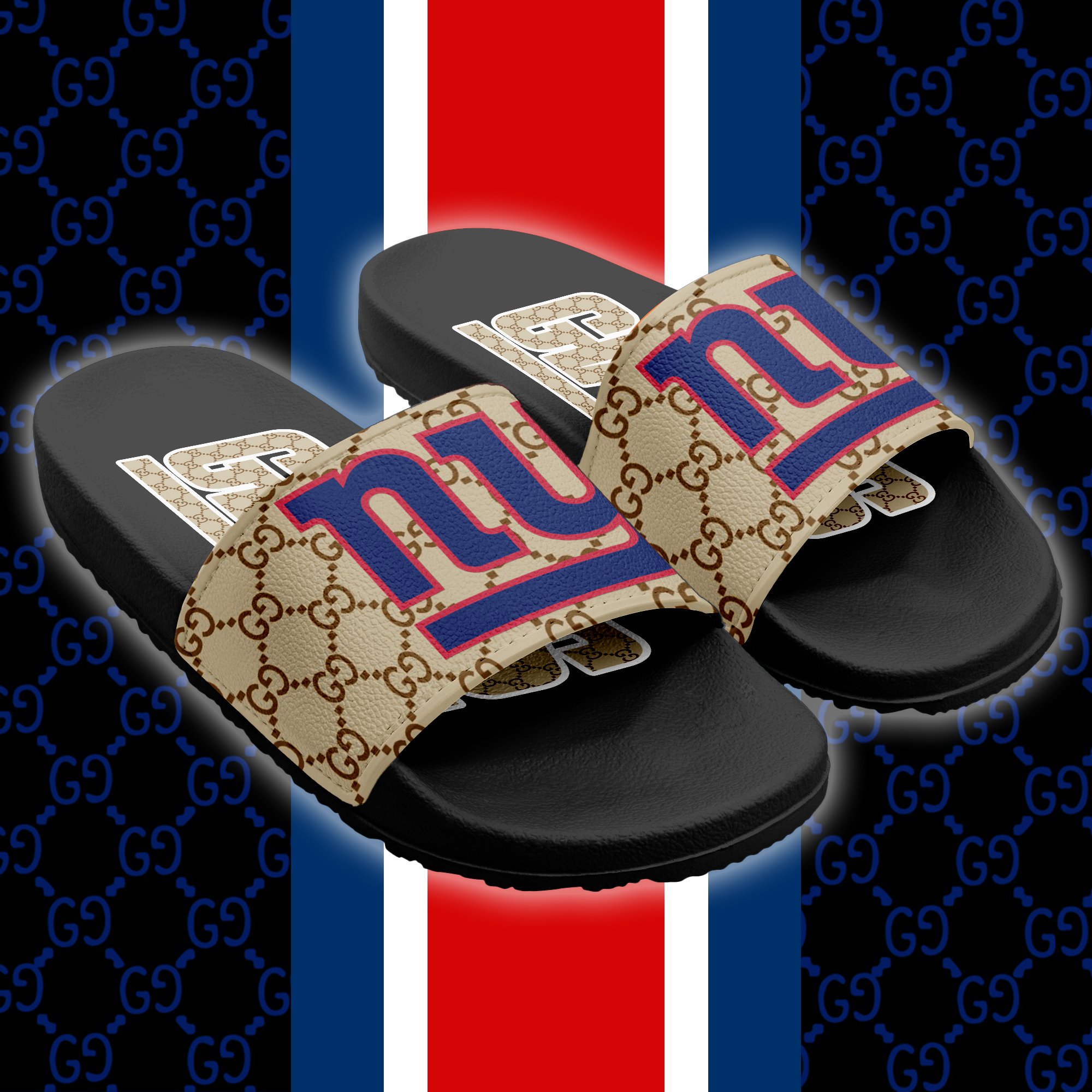 New York Giant Slide Sandals PT66232