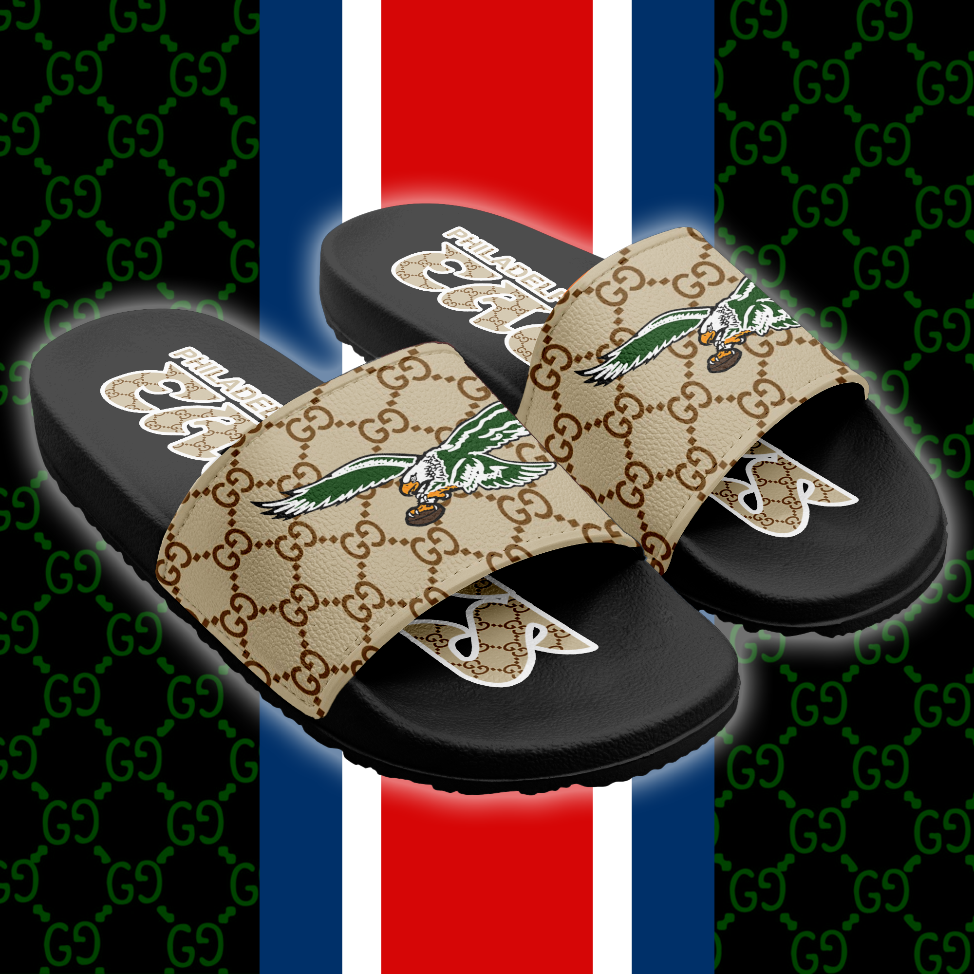 Philadelphia Eagles Slide Sandals PT66234