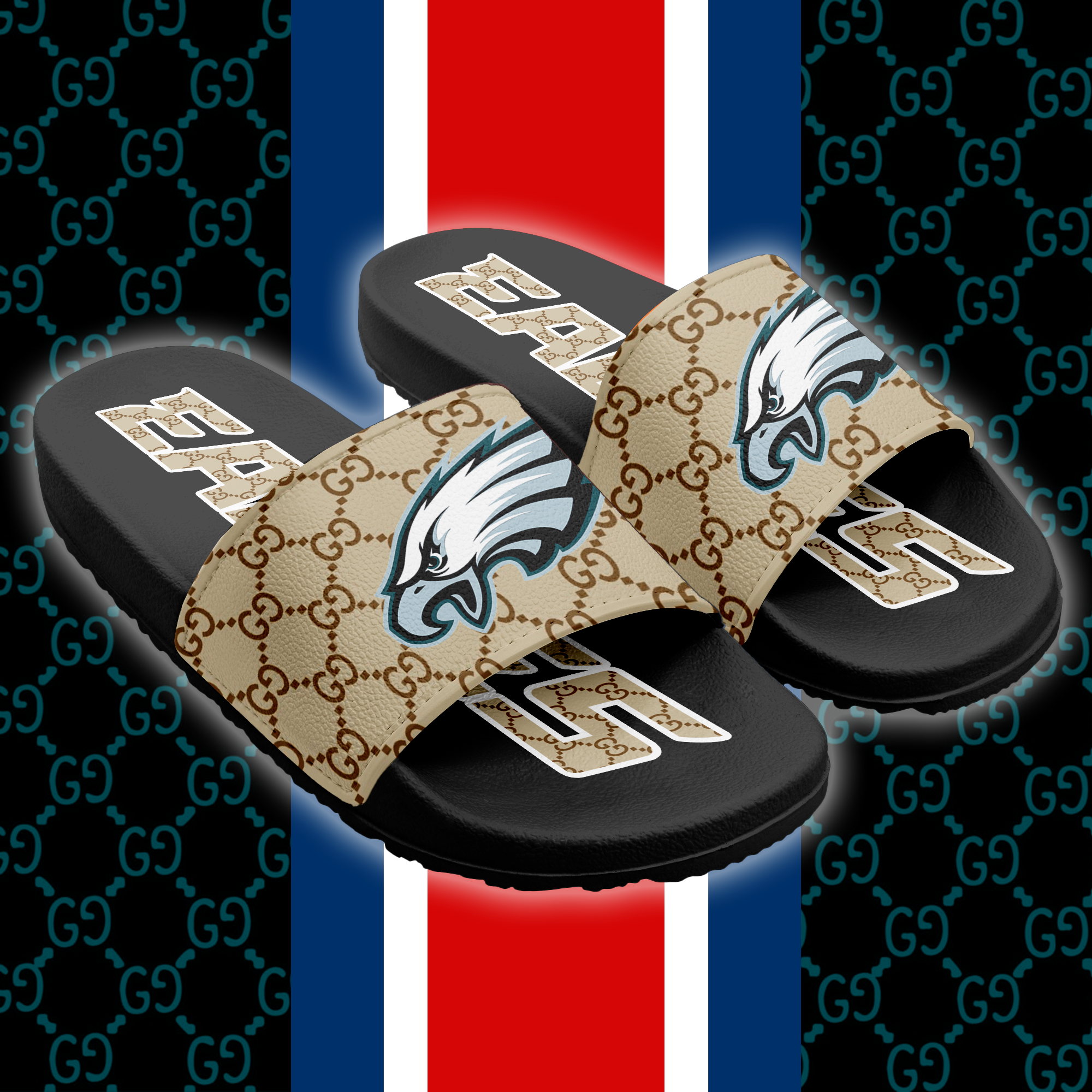 Philadelphia Eagles Slide Sandals PT66235