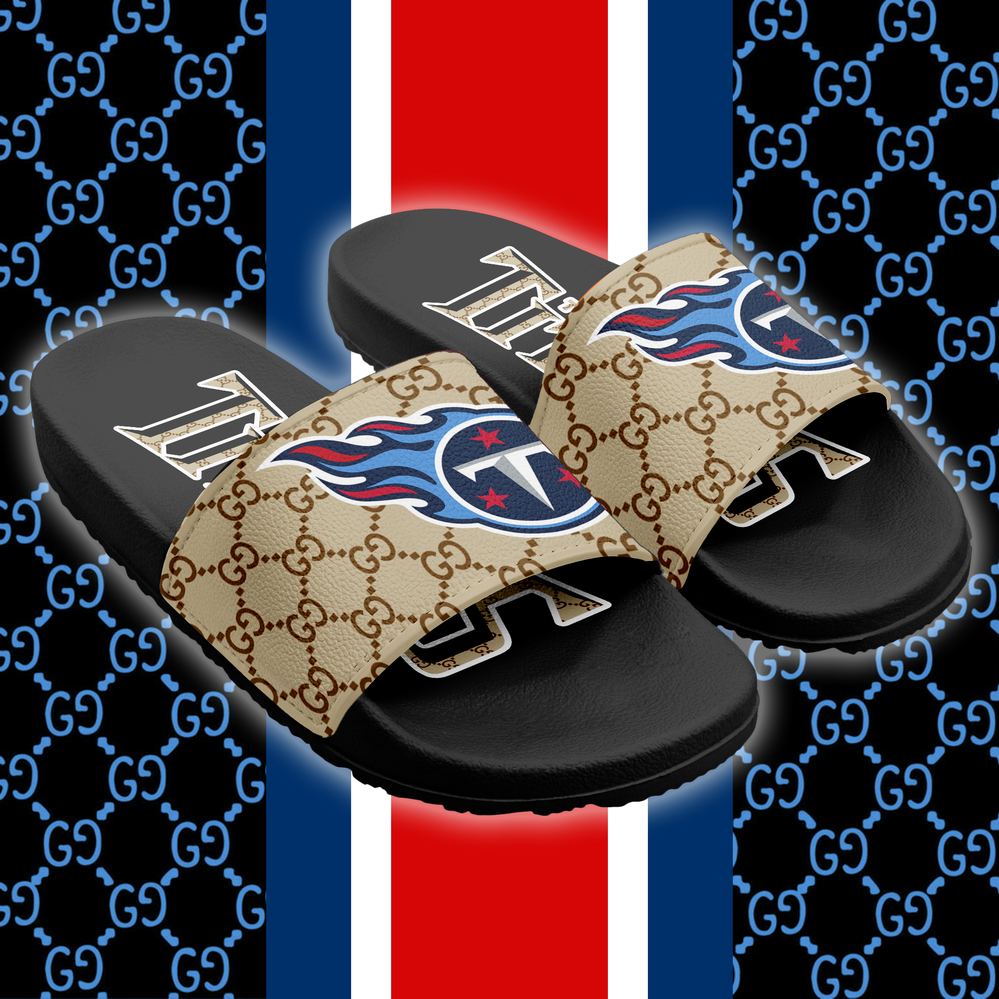 Tennessee Titans Slide Sandals PT66241