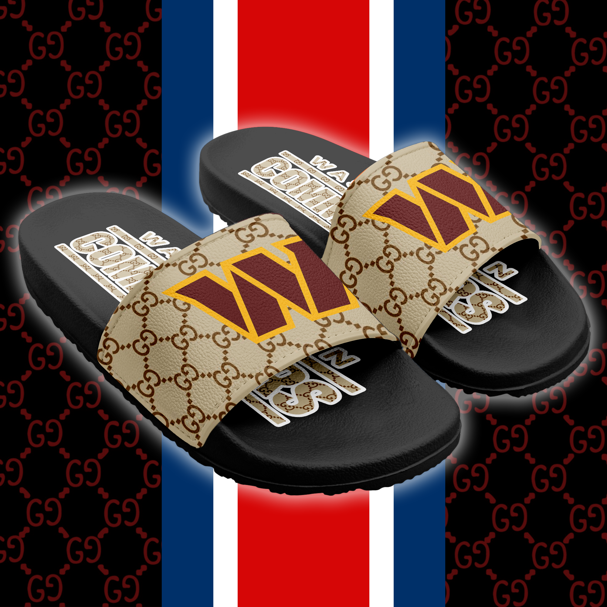 Washington Commanders Slide Sandals PT66242