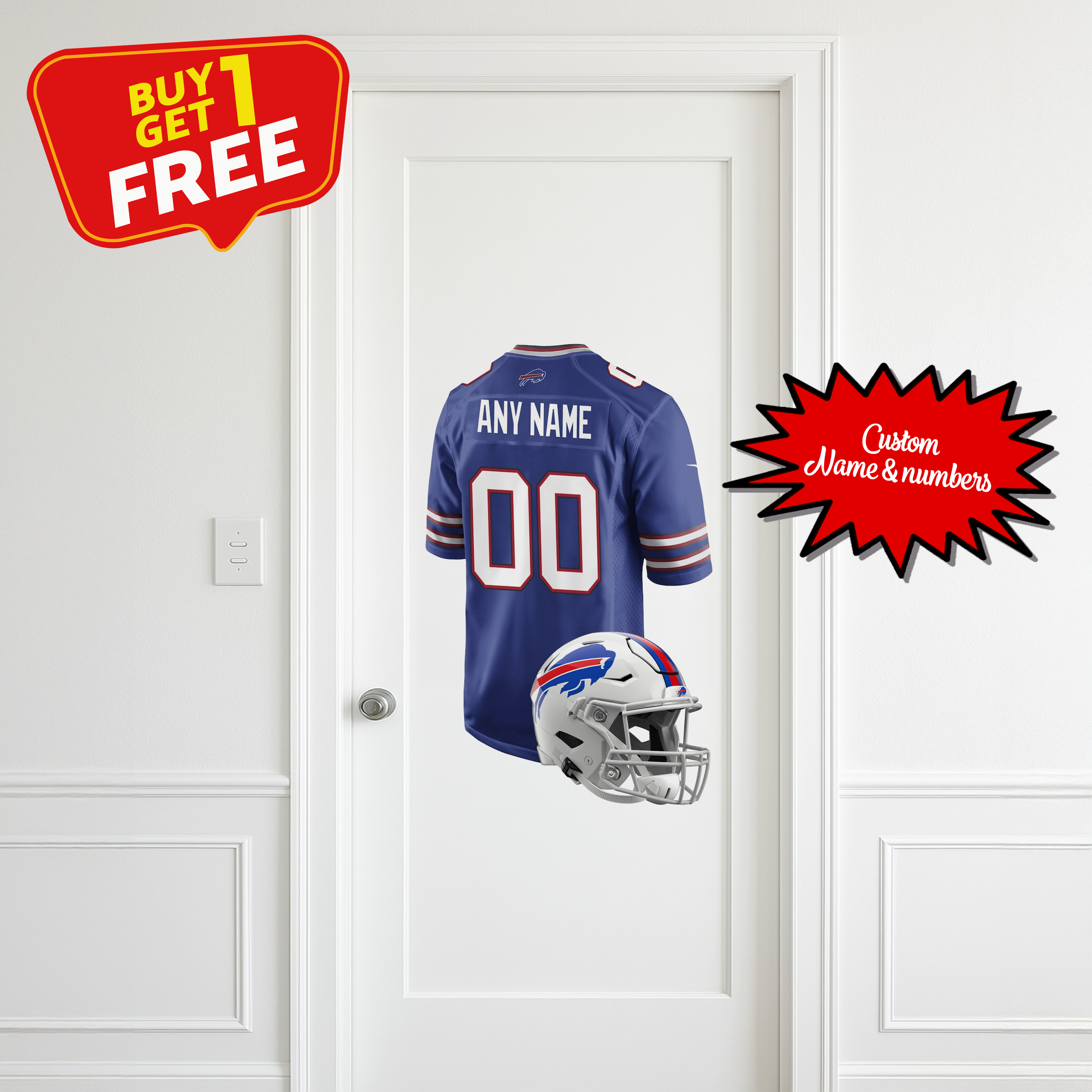 Buffalo Bills Custom Wall Decal PT66287