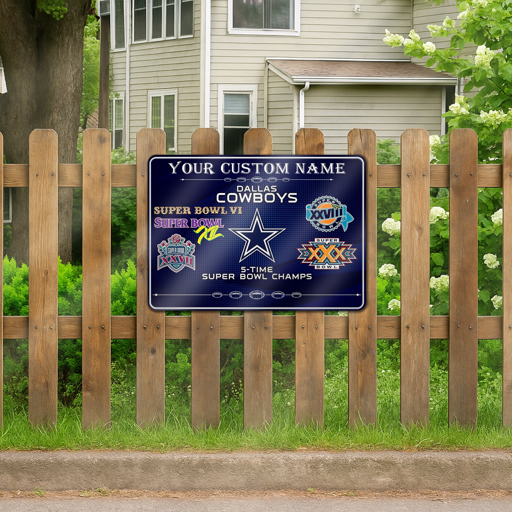Dallas Cowboys Metal Sign PT66504
