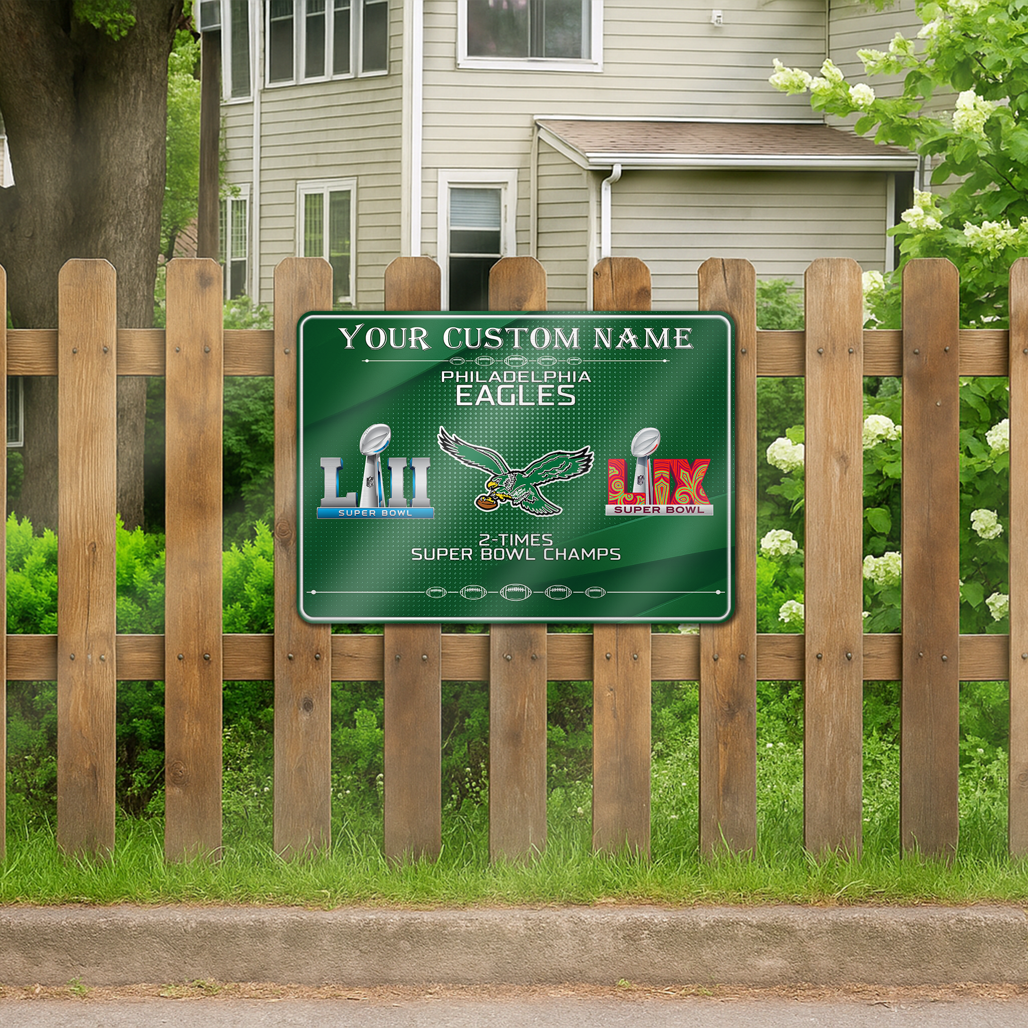 Philadelphia Eagles Metal Sign PT66515