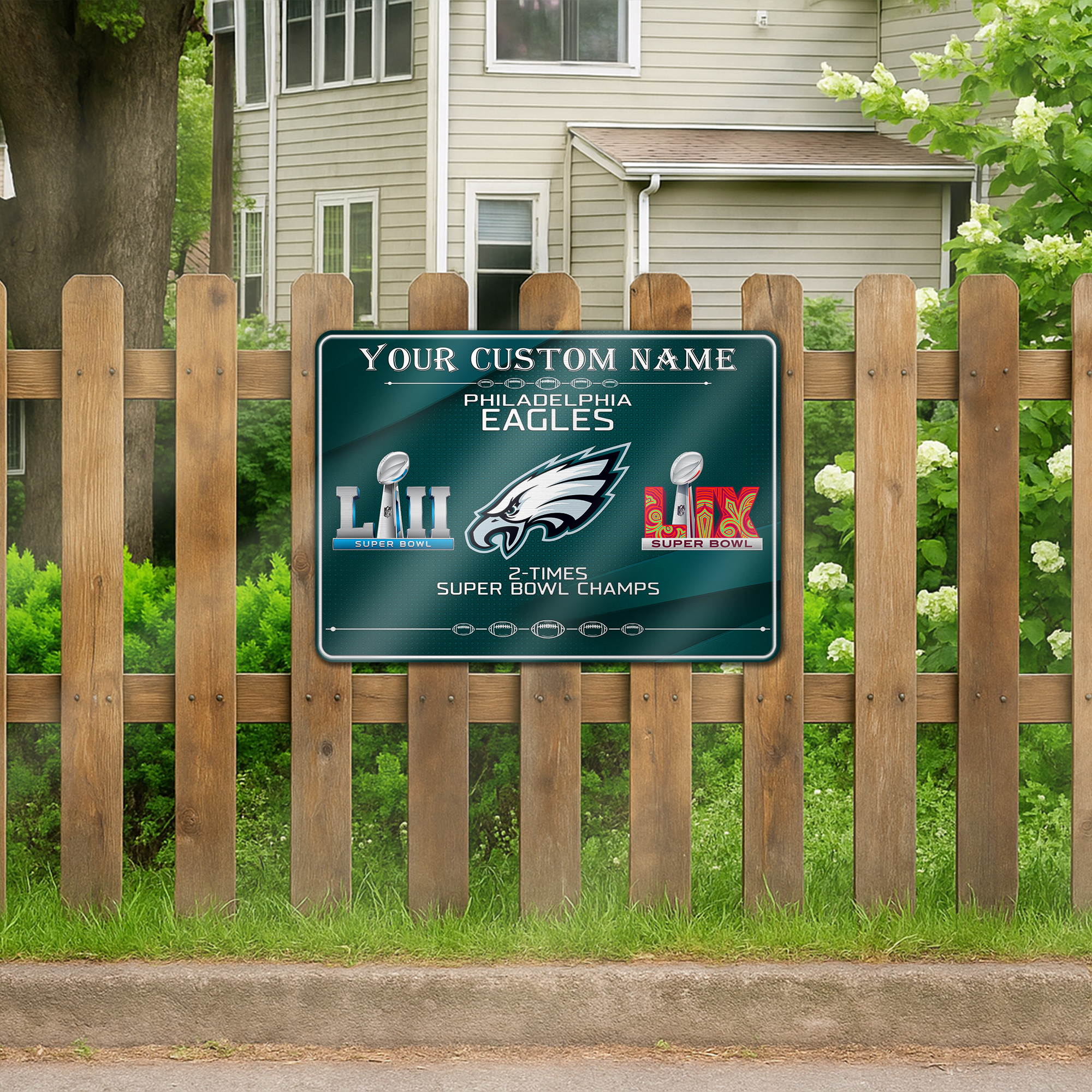 Philadelphia Eagles Metal Sign PT66516