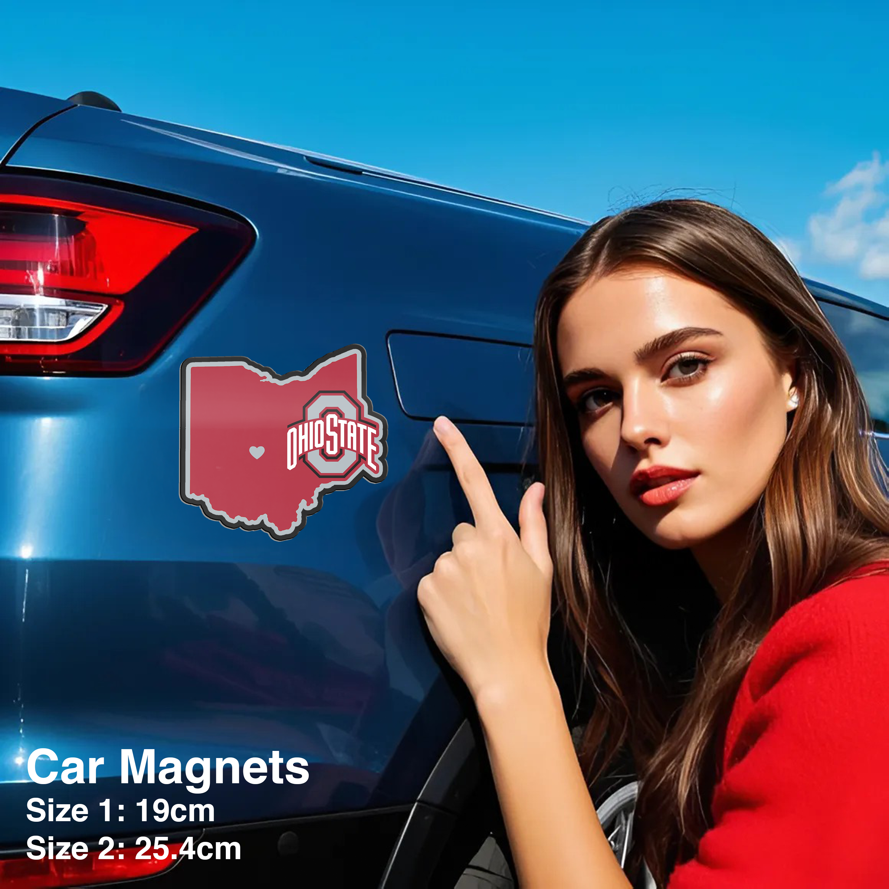 Ohio State Buckeyes Car Magnets PT66548