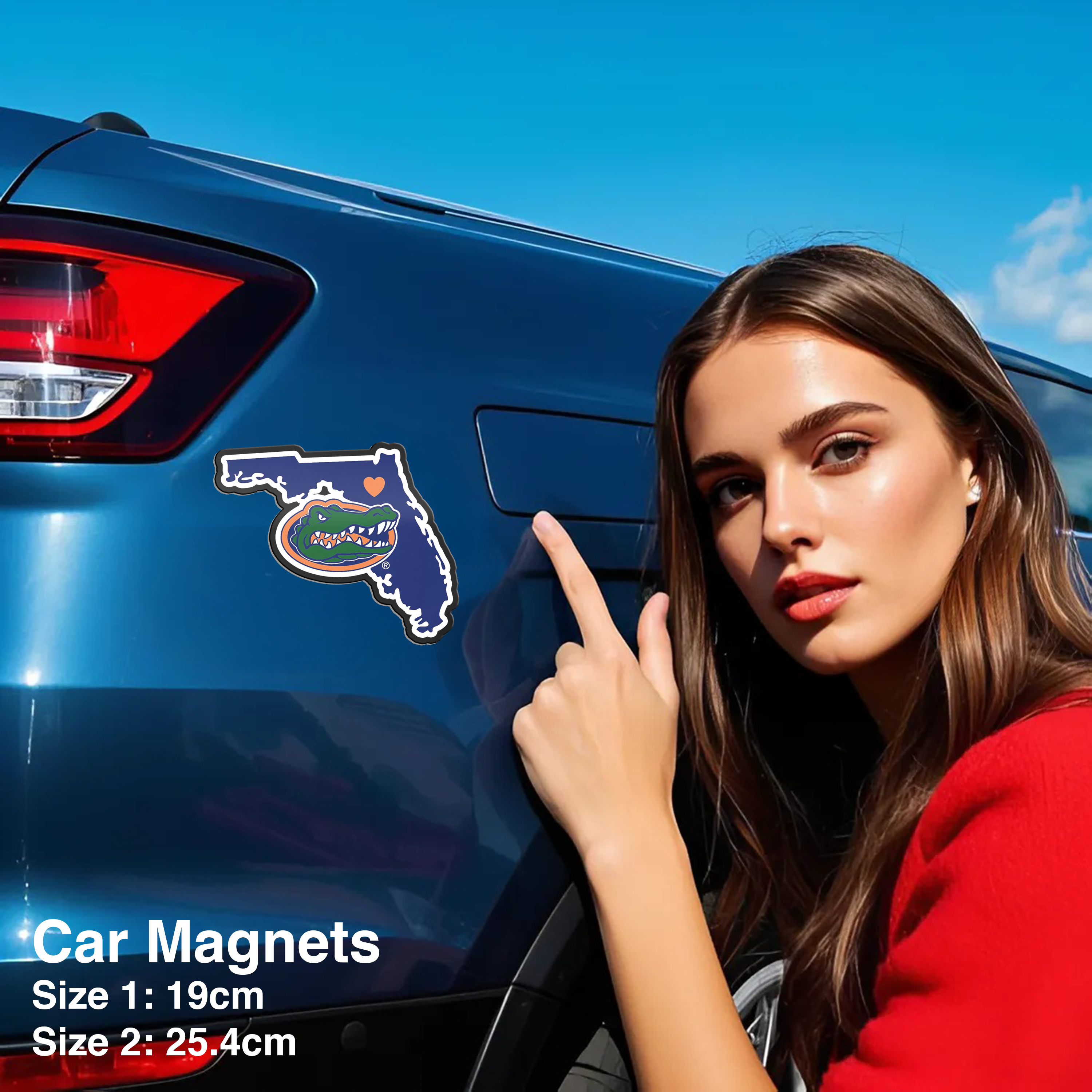 Florida Gators State Car Magnets PT66528
