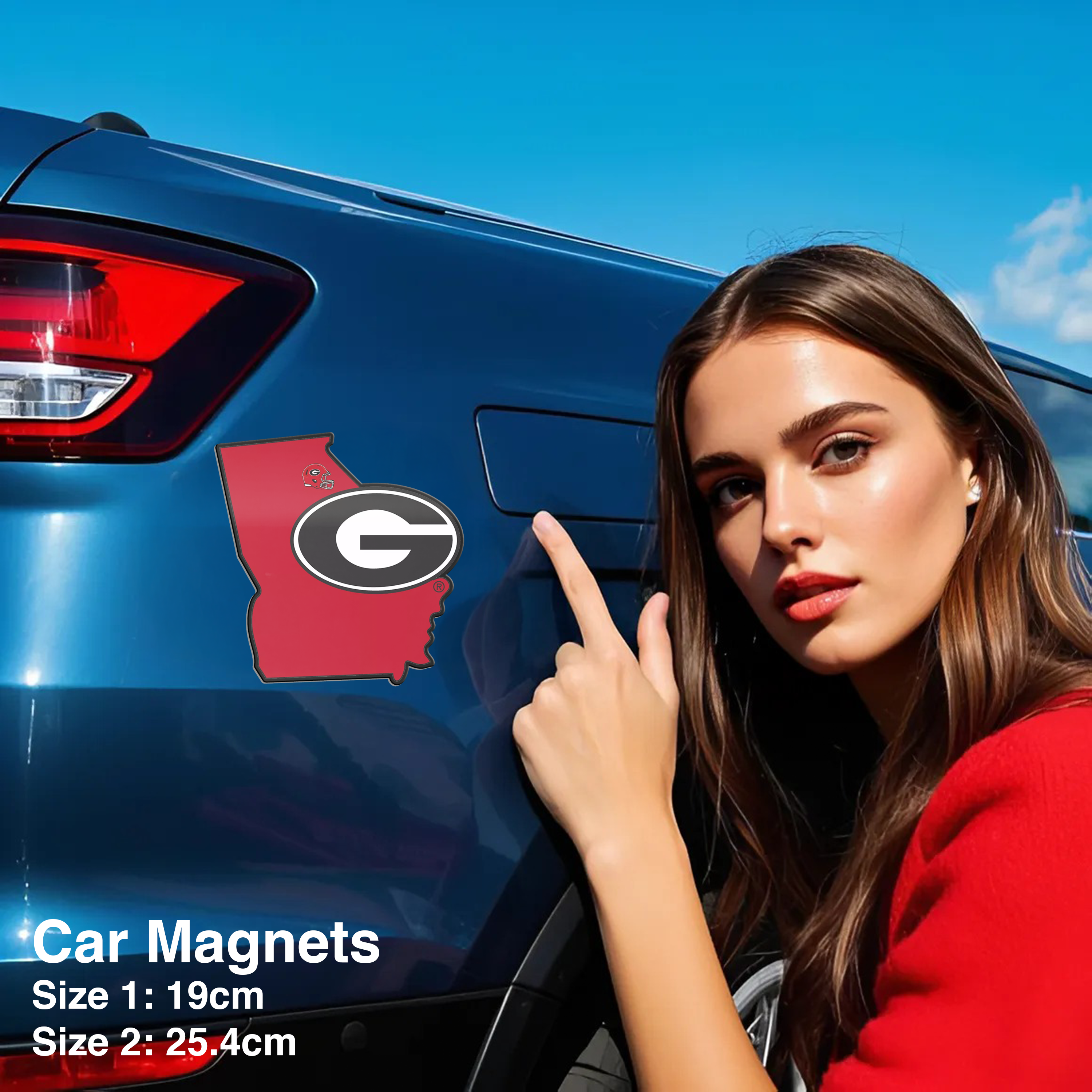 Georgia Bulldogs Car Magnets PT66530