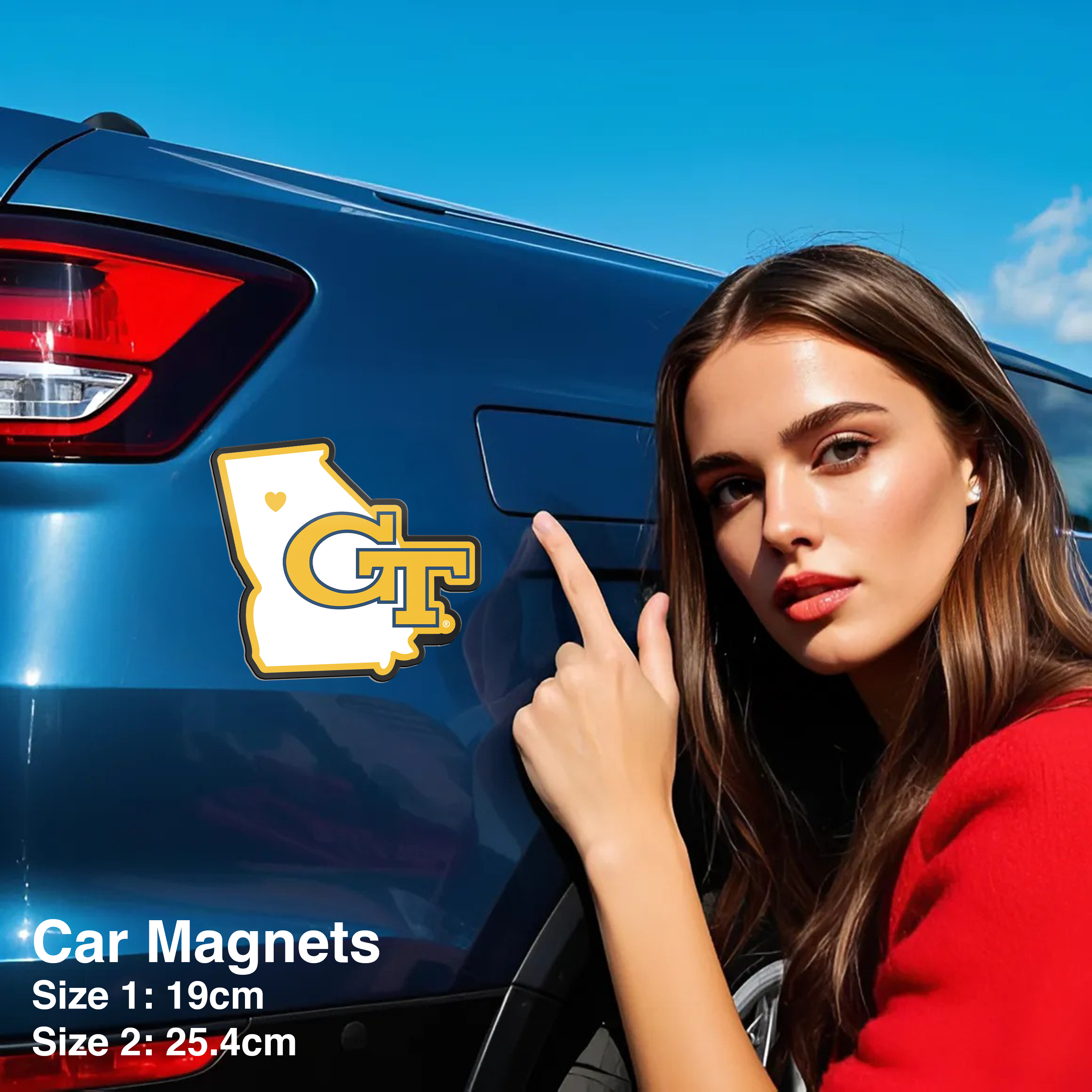 Georgia Tech Car Magnets PT66531