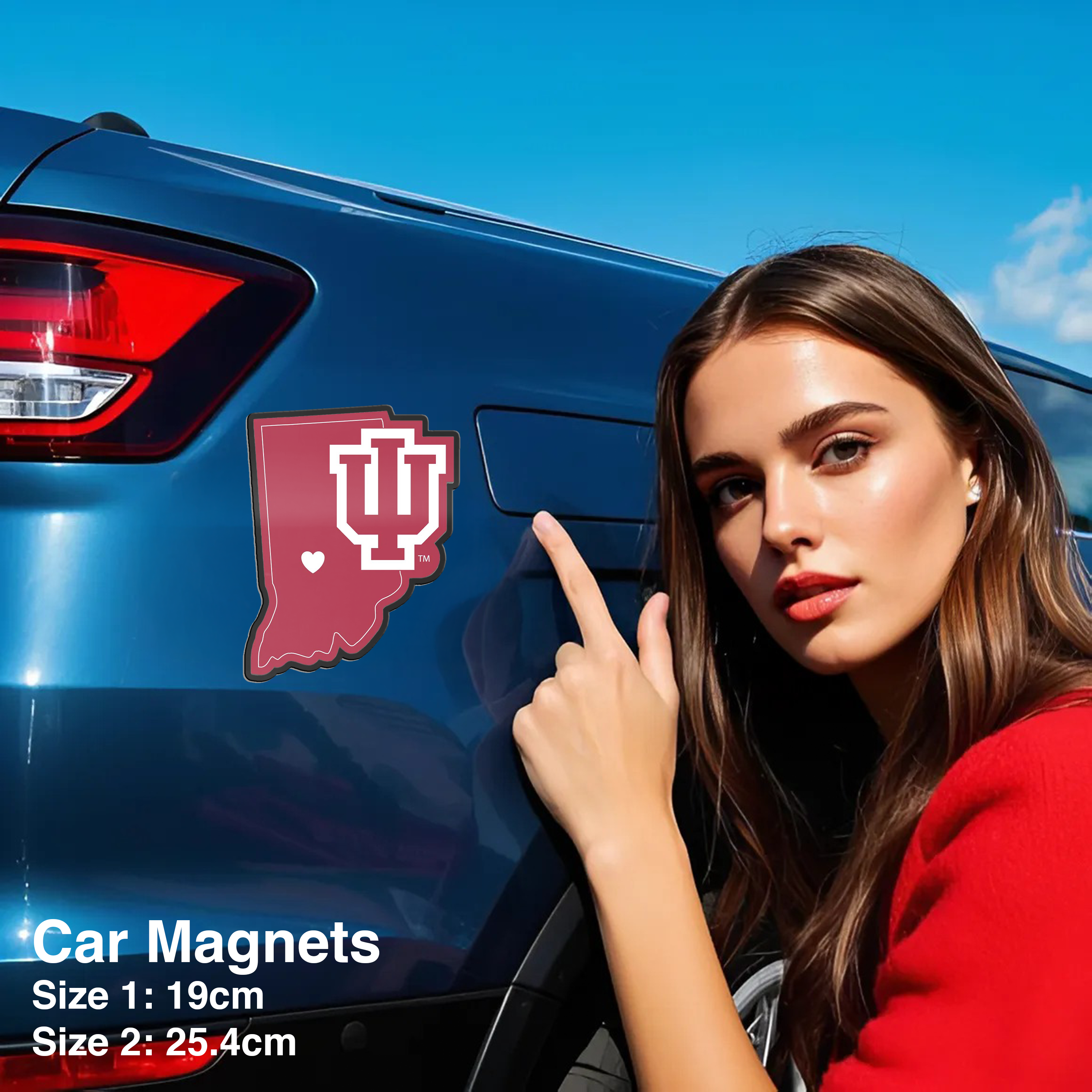 Indiana Hoosiers Car Magnets PT66533