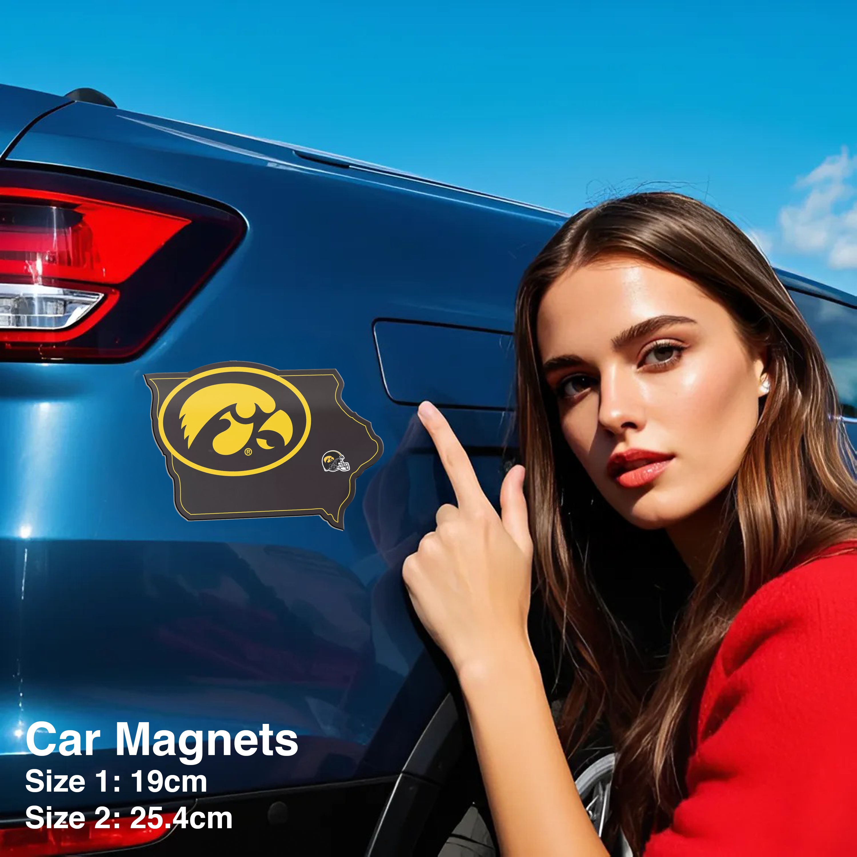 Iowa Hawkeyes Car Magnets PT66534
