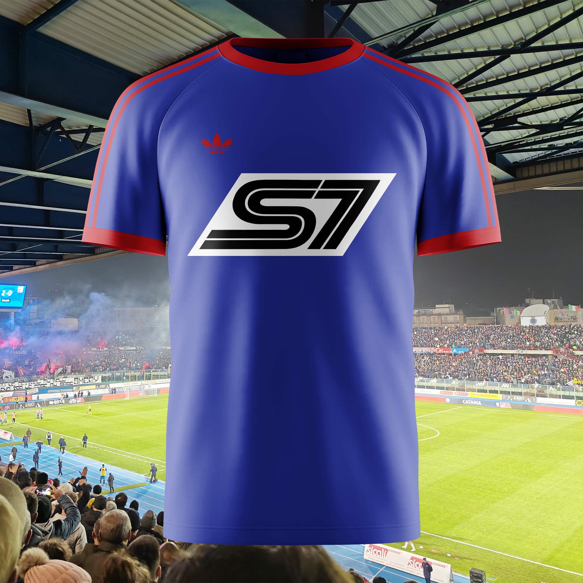 Catania 1983-84 Home Kit Retro Shirt PT66744