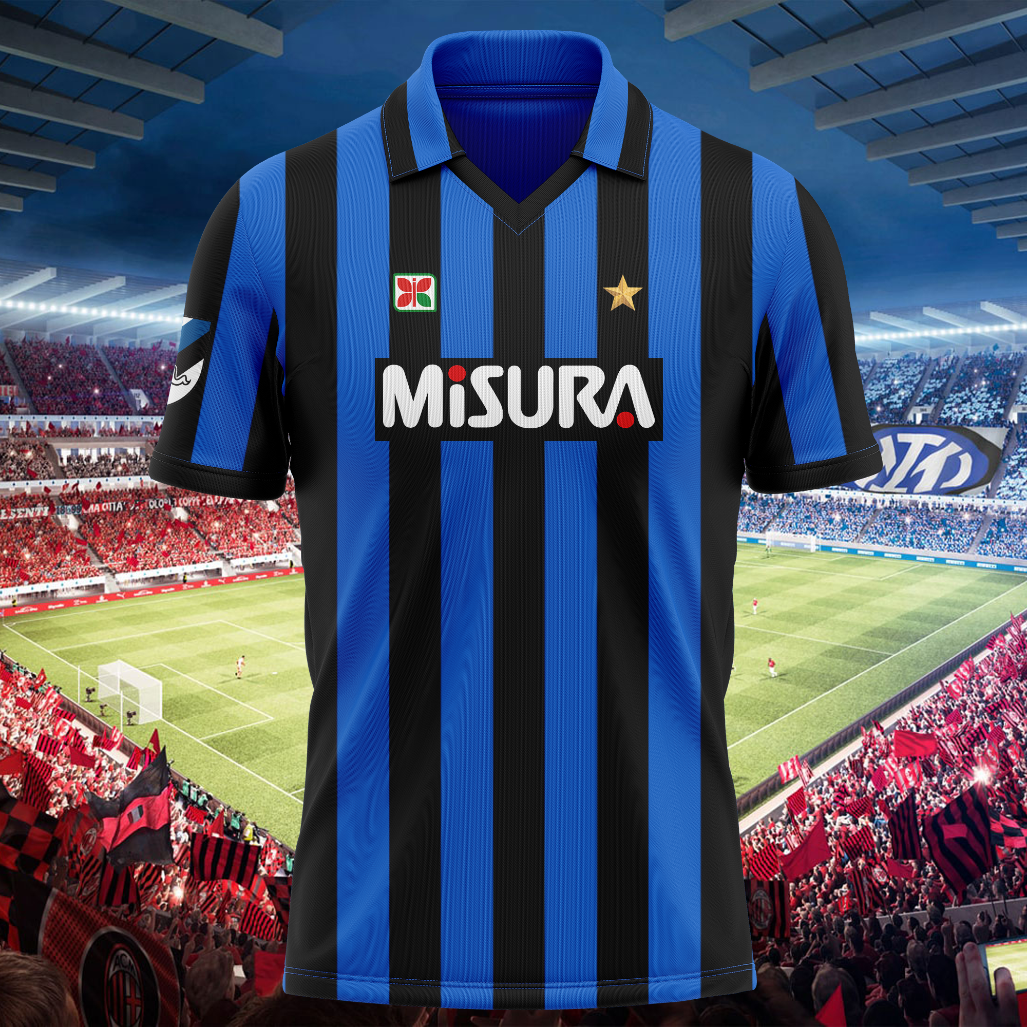 Inter Milan 1983-84 Home Kit Retro Shirt PT66747