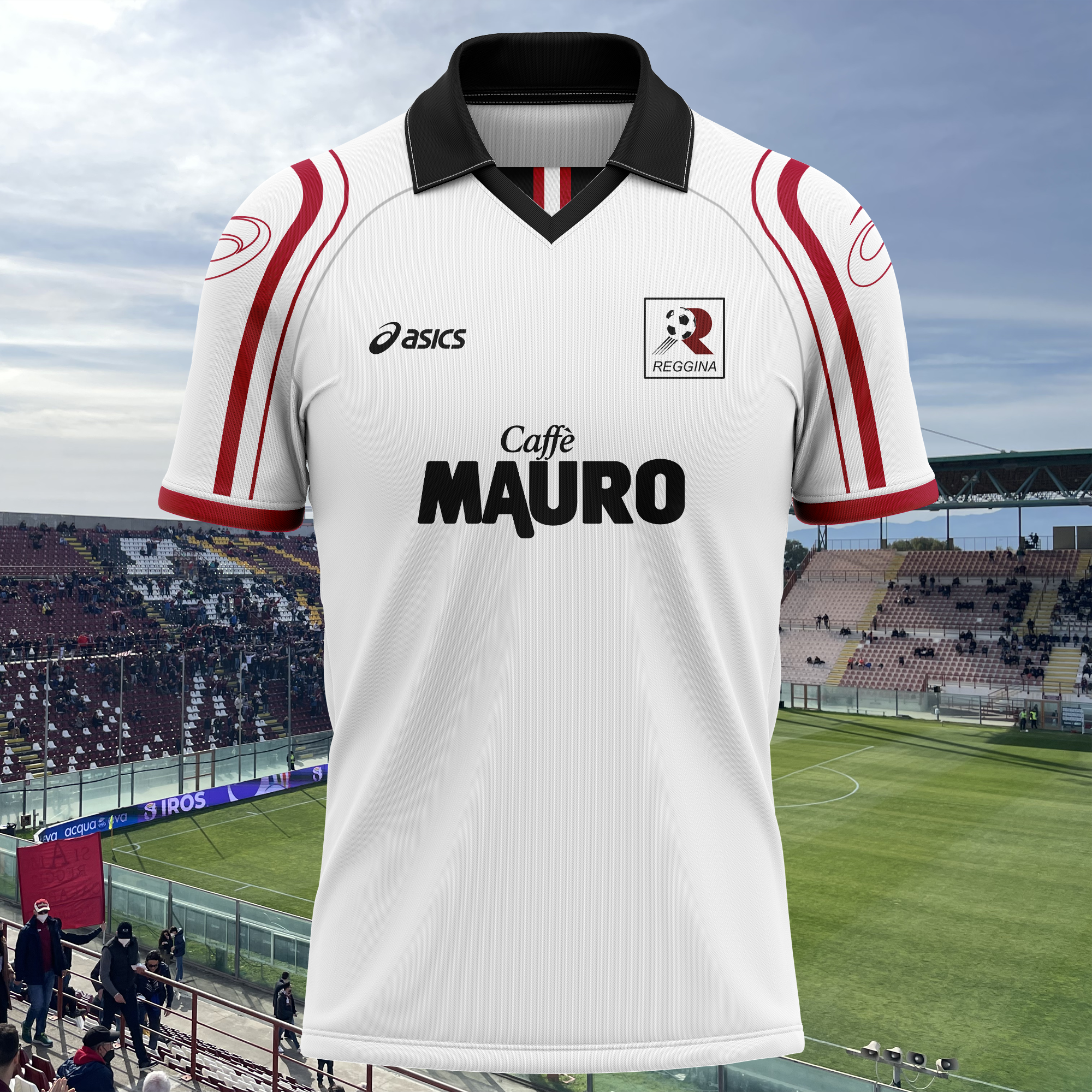 Reggina 1999-00 Away Kit Retro Shirt PT66536